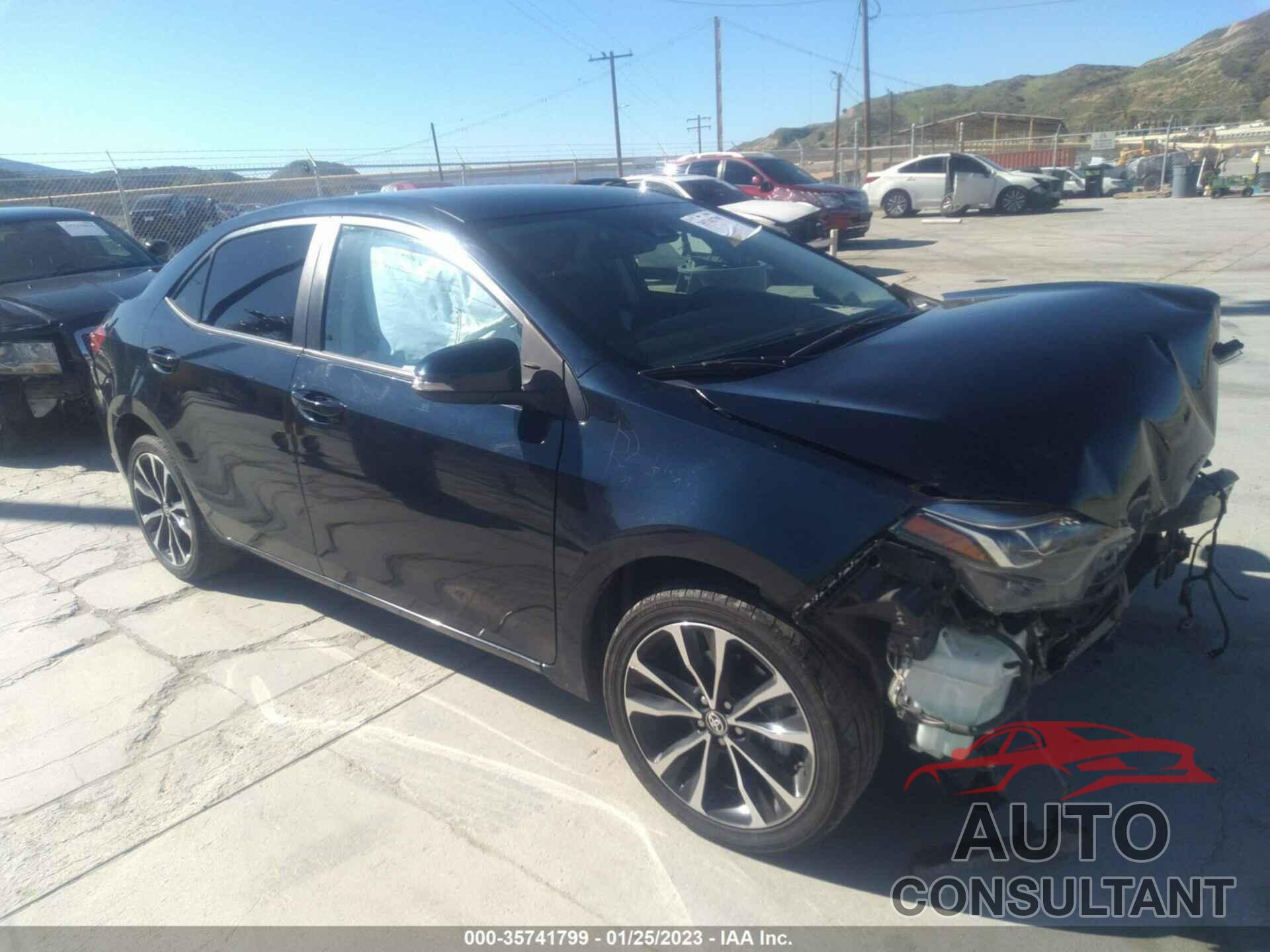 TOYOTA COROLLA 2019 - 5YFBURHE7KP917611