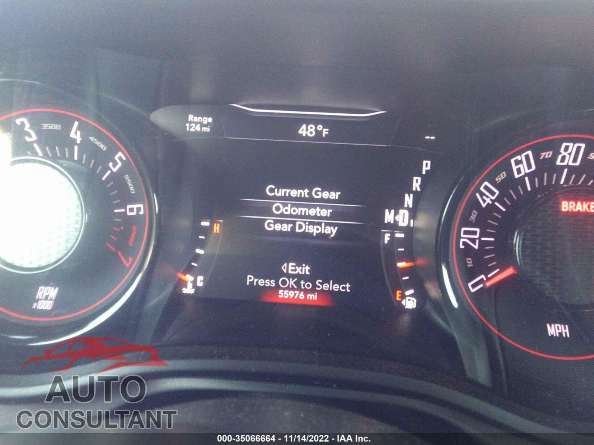 DODGE CHALLENGER 2019 - 2C3CDZAG3KH680030