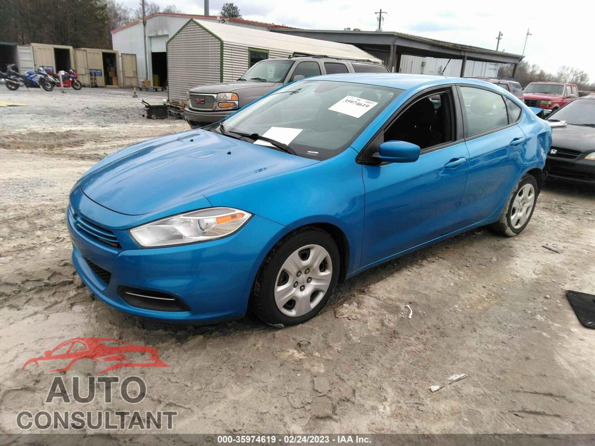 DODGE DART 2015 - 1C3CDFAA5FD300330