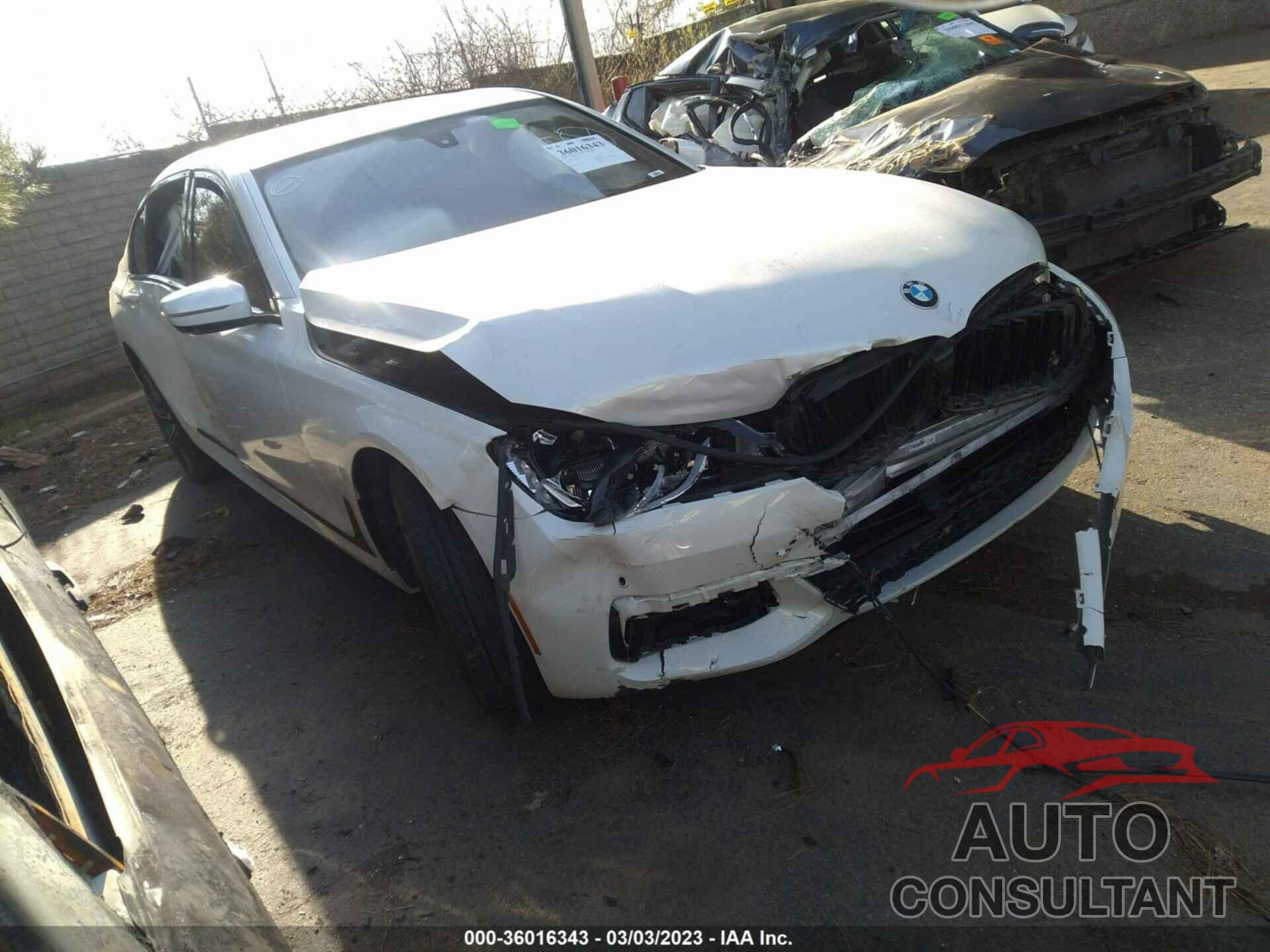 BMW 7 SERIES 2016 - WBA7E2C57GG547008