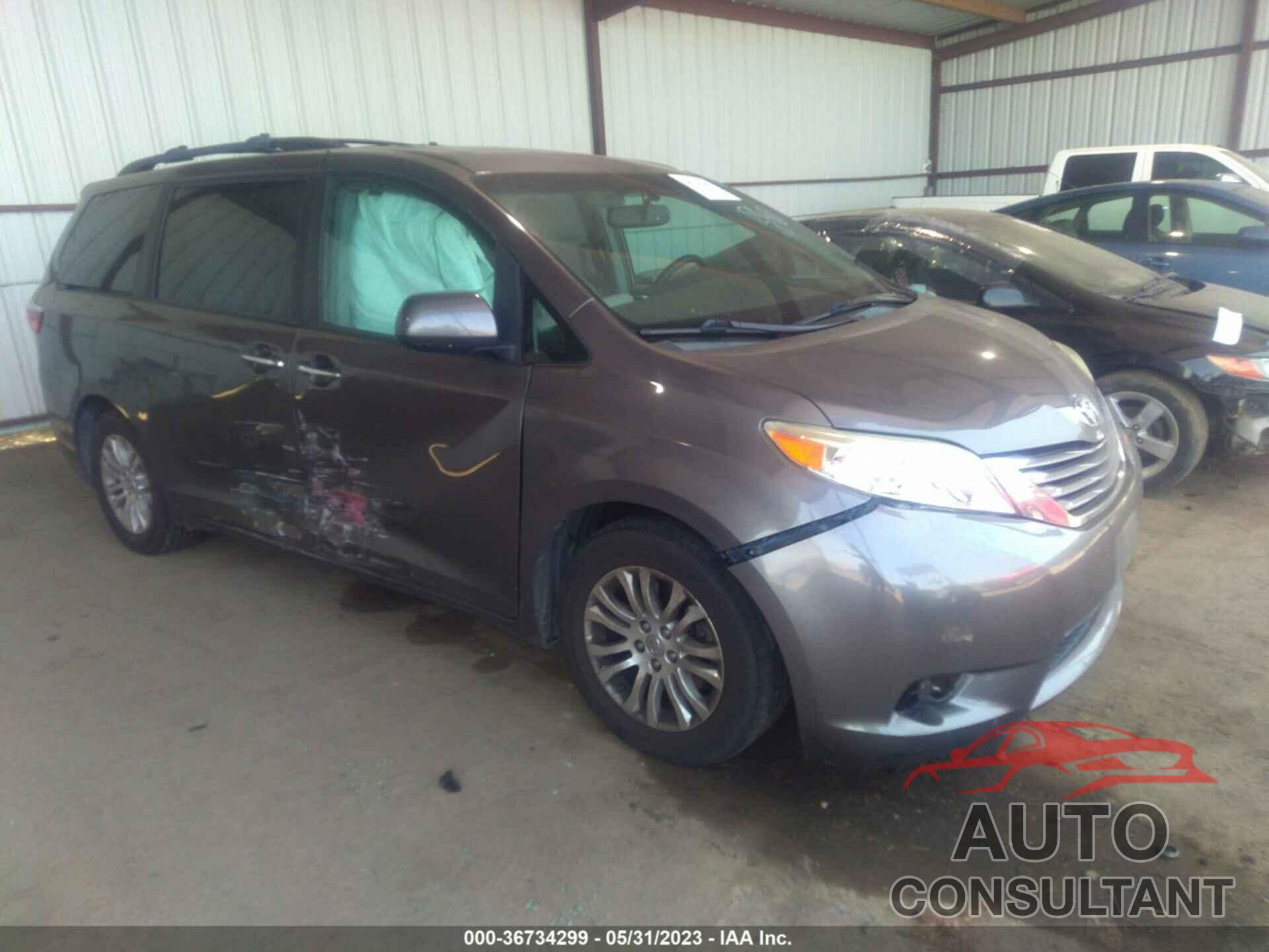 TOYOTA SIENNA 2015 - 5TDYK3DC0FS610277