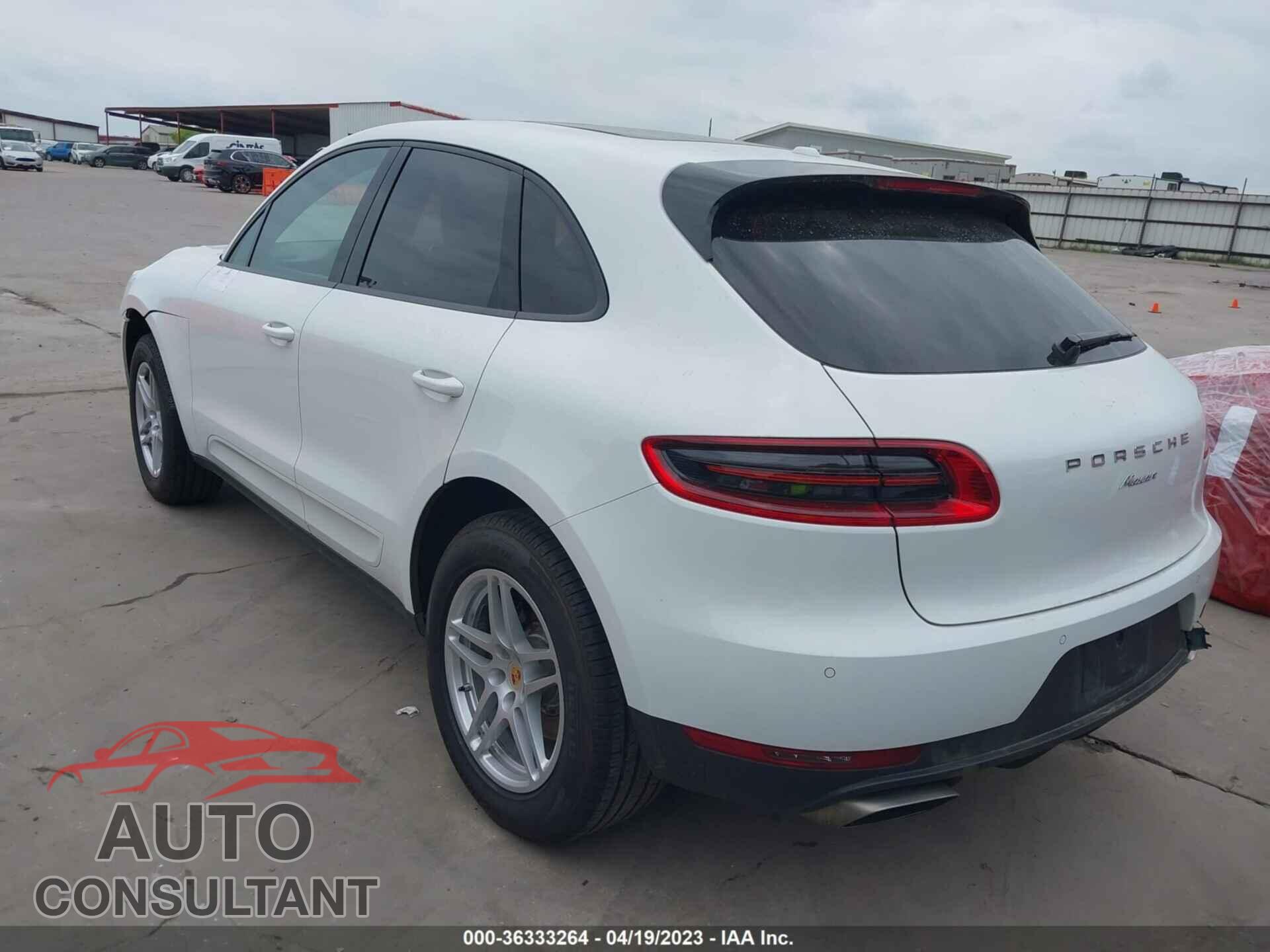PORSCHE MACAN 2018 - WP1AA2A55JLB11312