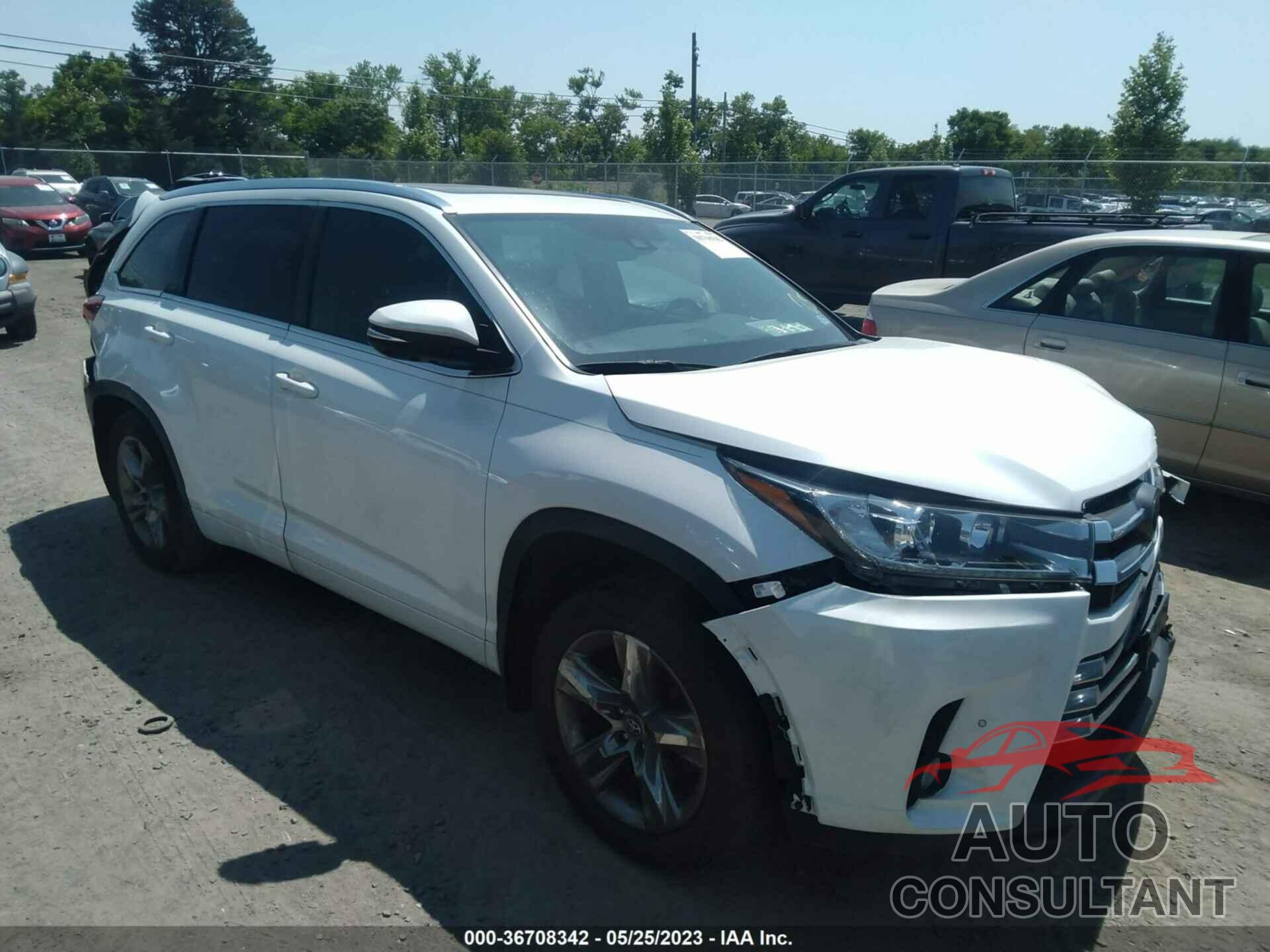 TOYOTA HIGHLANDER 2017 - 5TDDZRFHXHS431804
