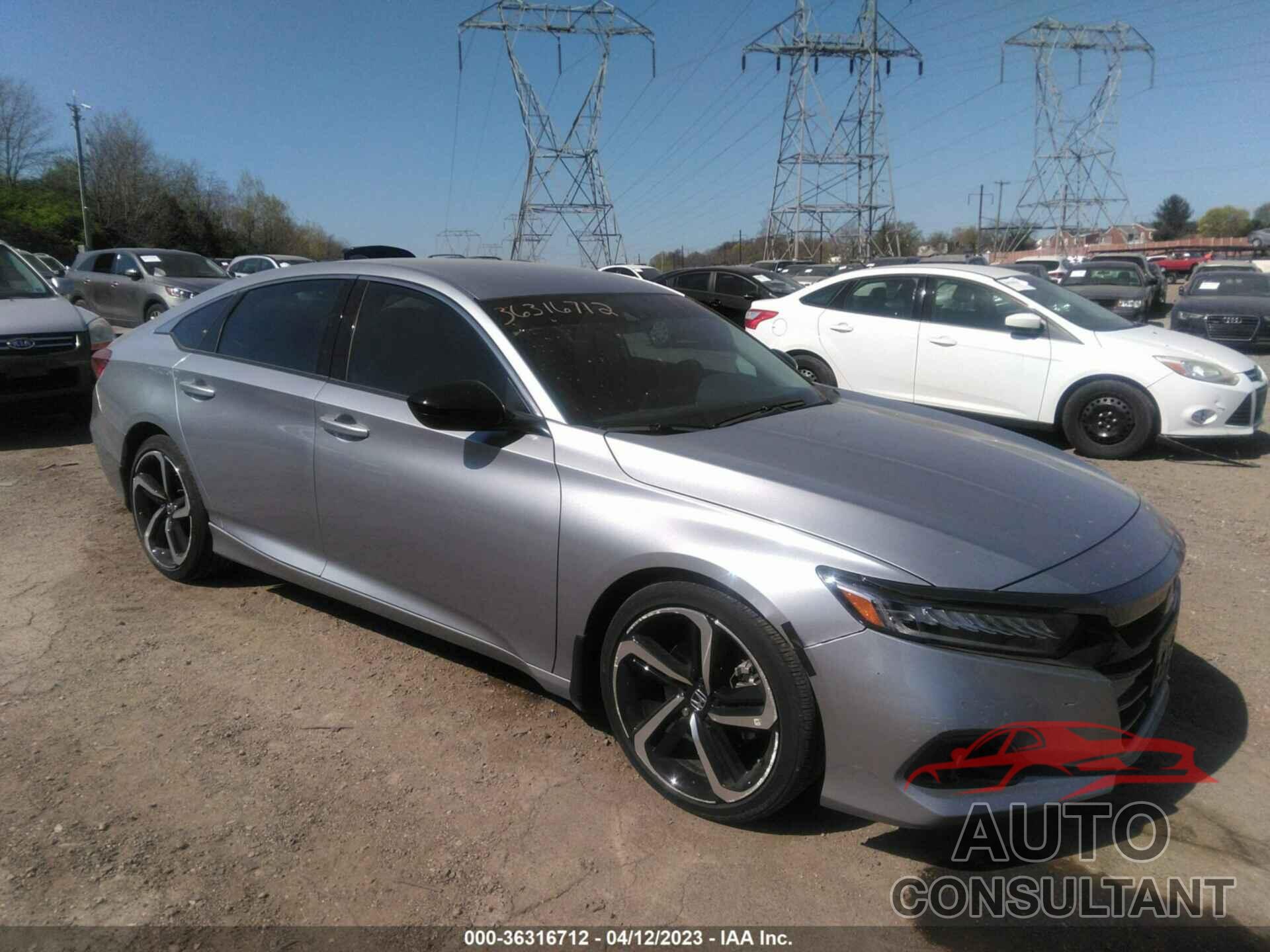 HONDA ACCORD 2021 - 1HGCV1F41MA065701