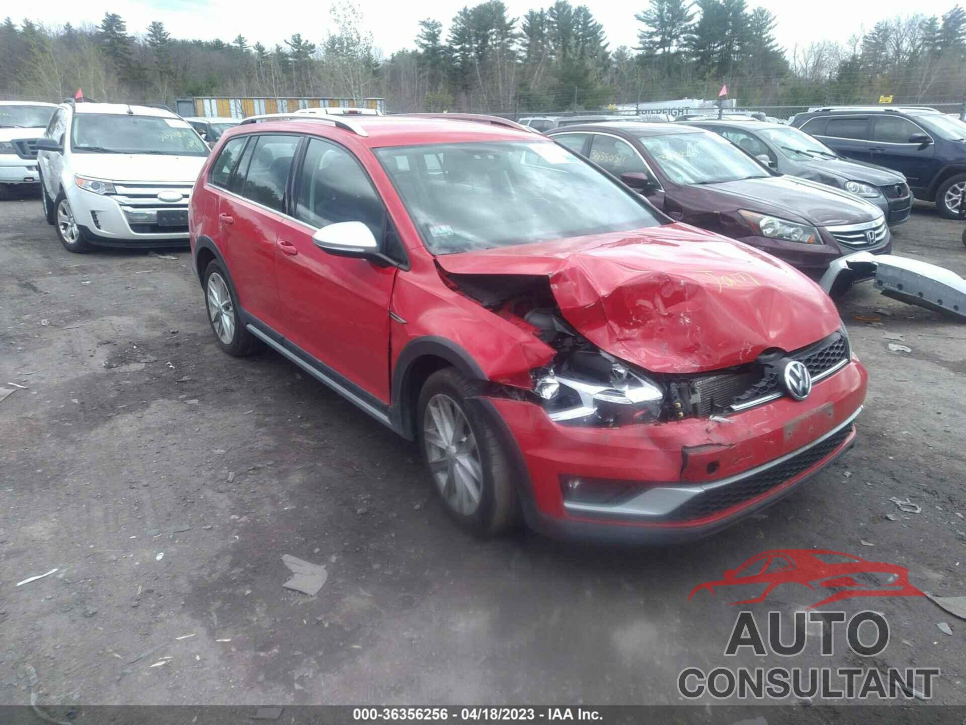 VOLKSWAGEN GOLF ALLTRACK 2017 - 3VWH17AU2HM512214
