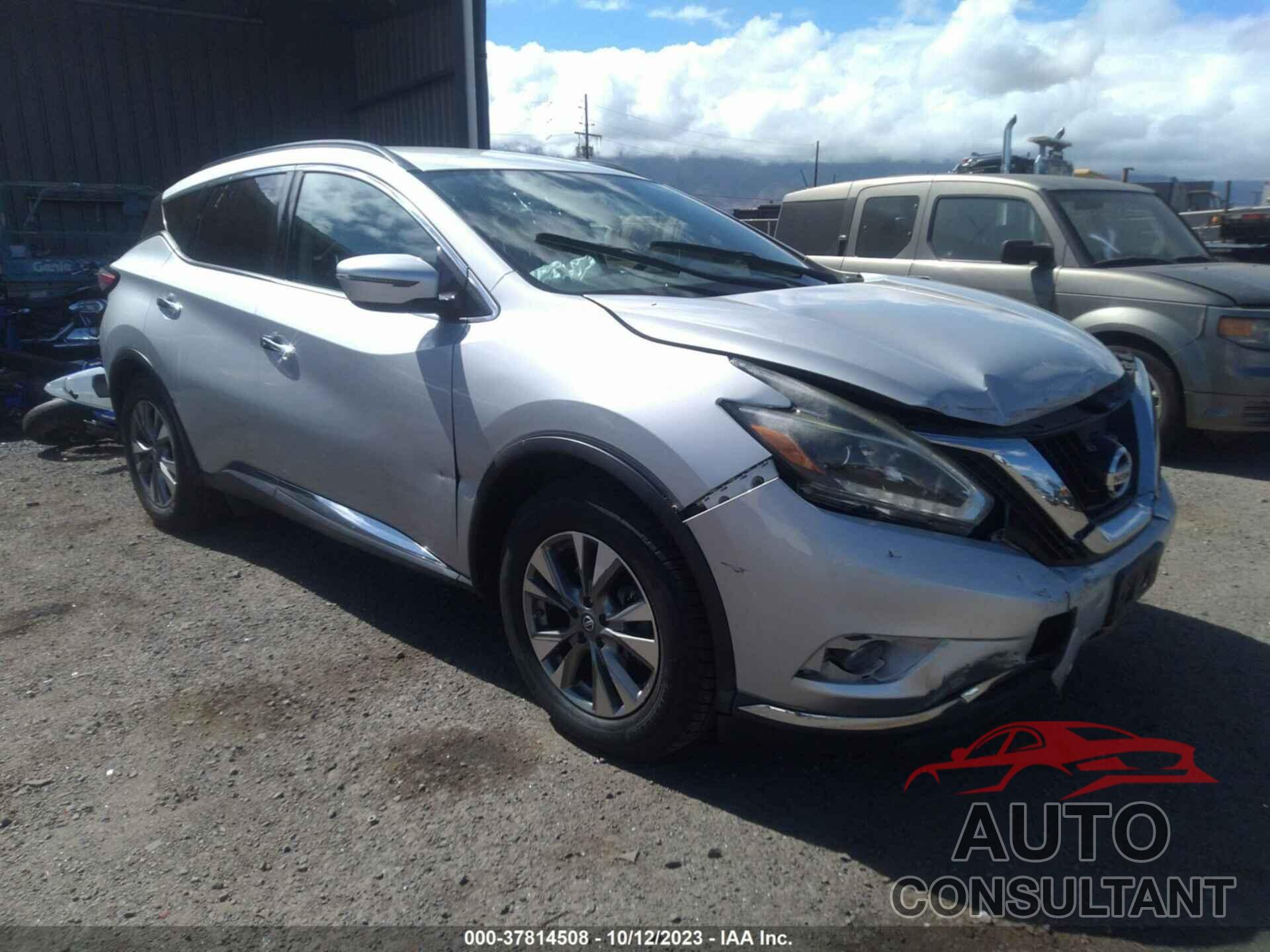 NISSAN MURANO 2018 - 5N1AZ2MH8JN126564