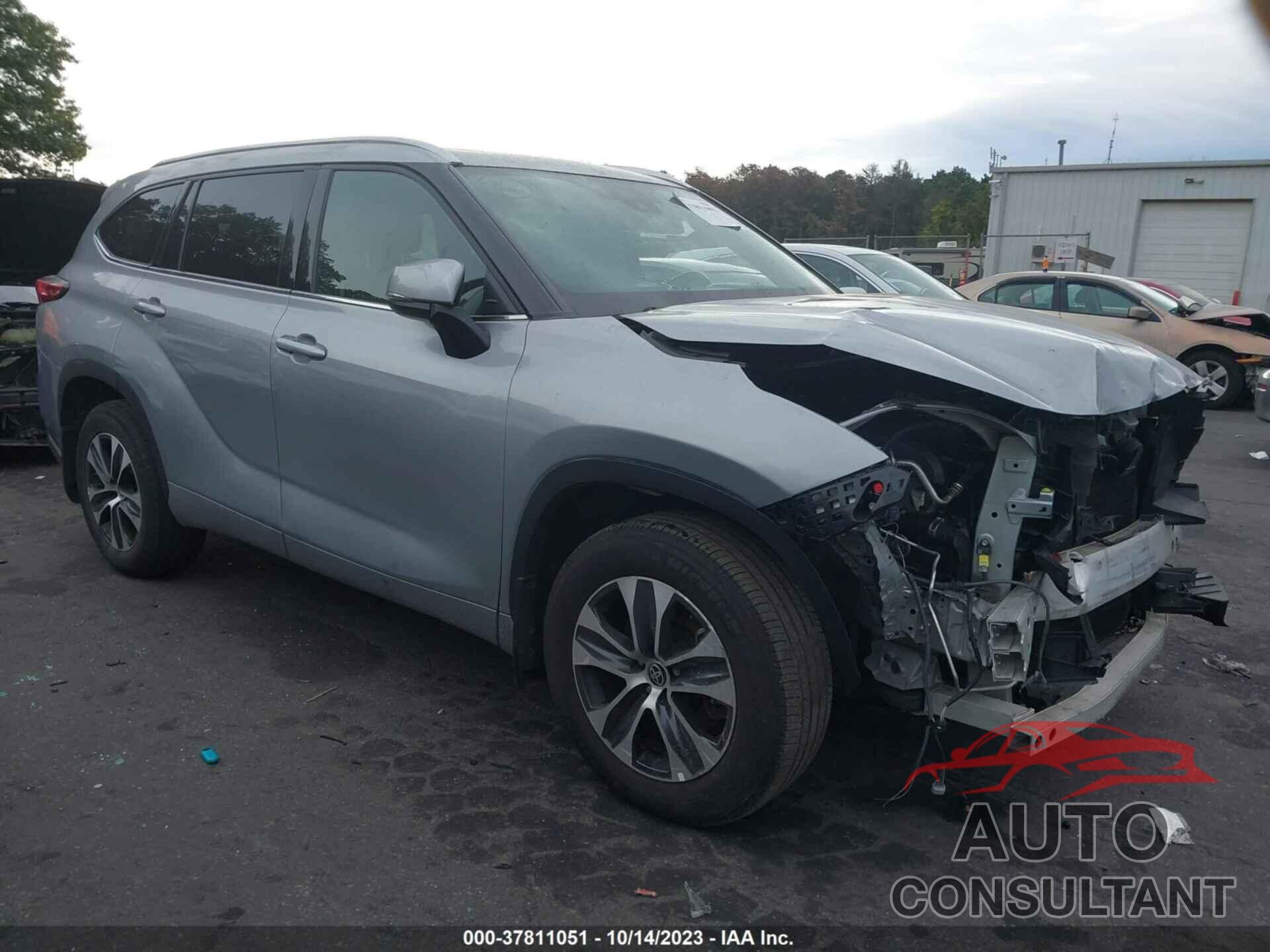 TOYOTA HIGHLANDER 2021 - 5TDGZRBH9MS076802