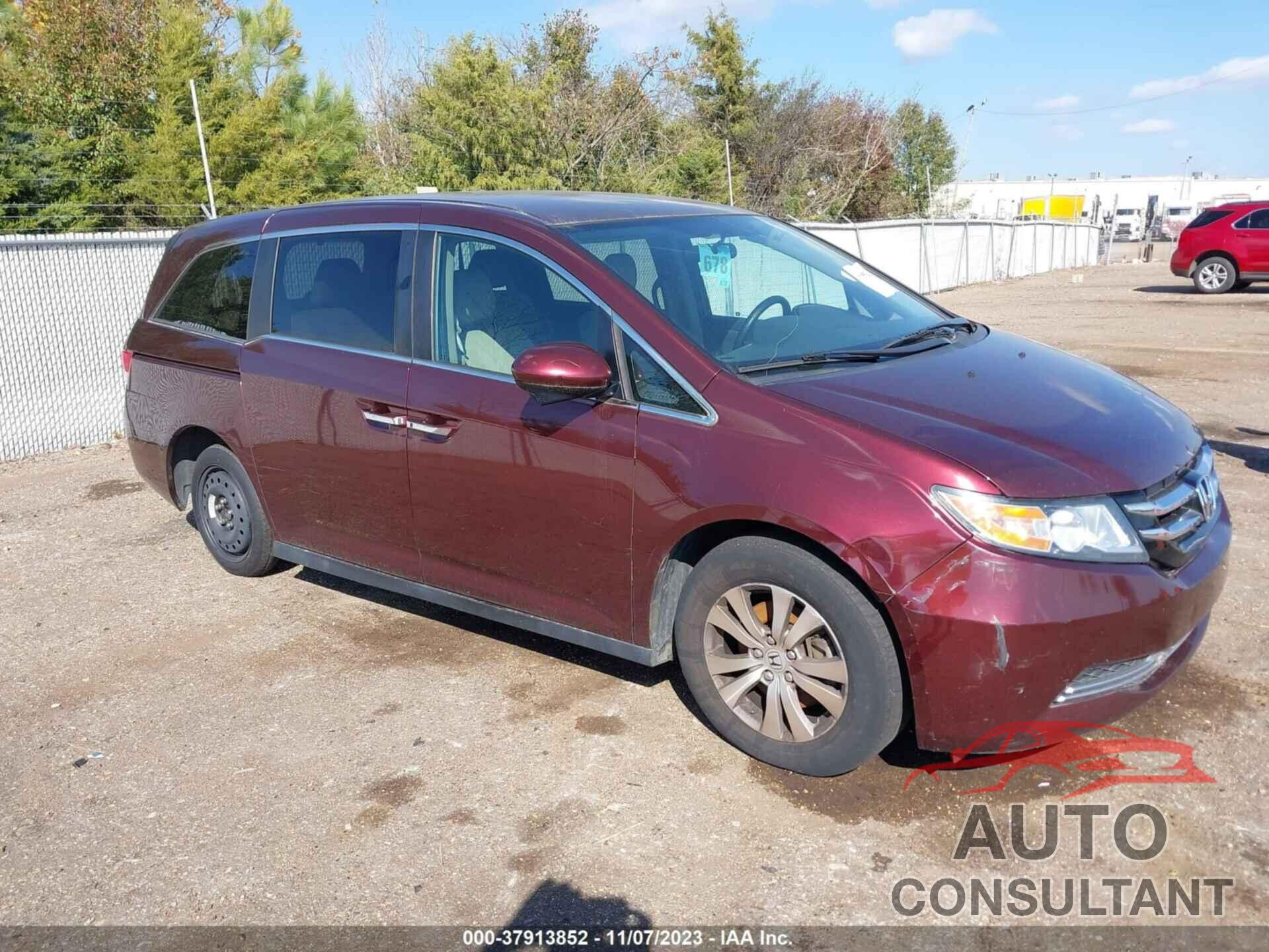 HONDA ODYSSEY 2017 - 5FNRL5H36HB013729