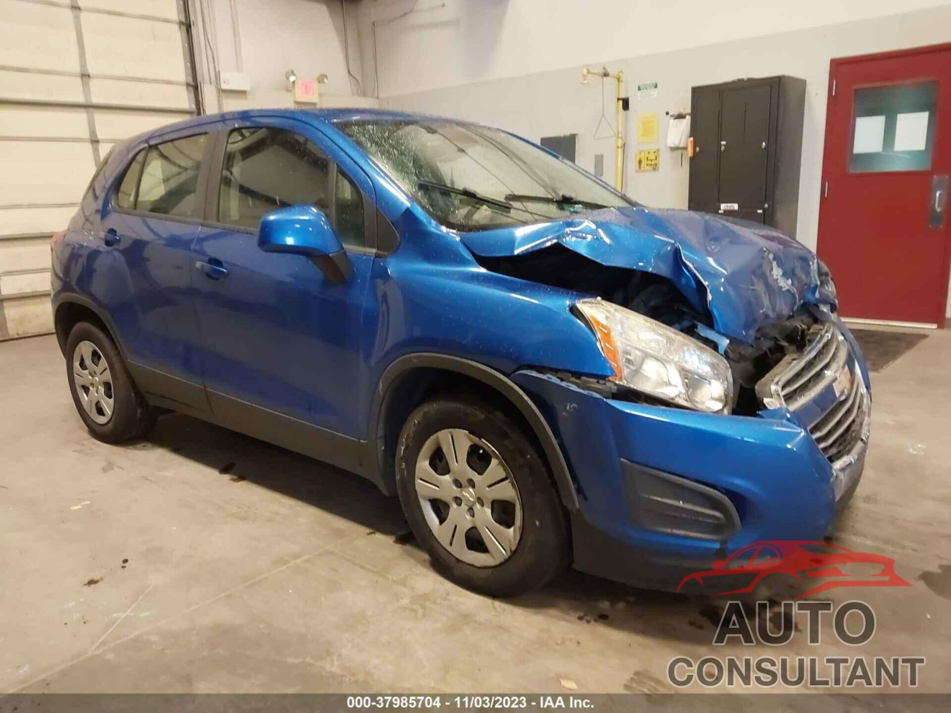 CHEVROLET TRAX 2016 - KL7CJKSB1GB676134