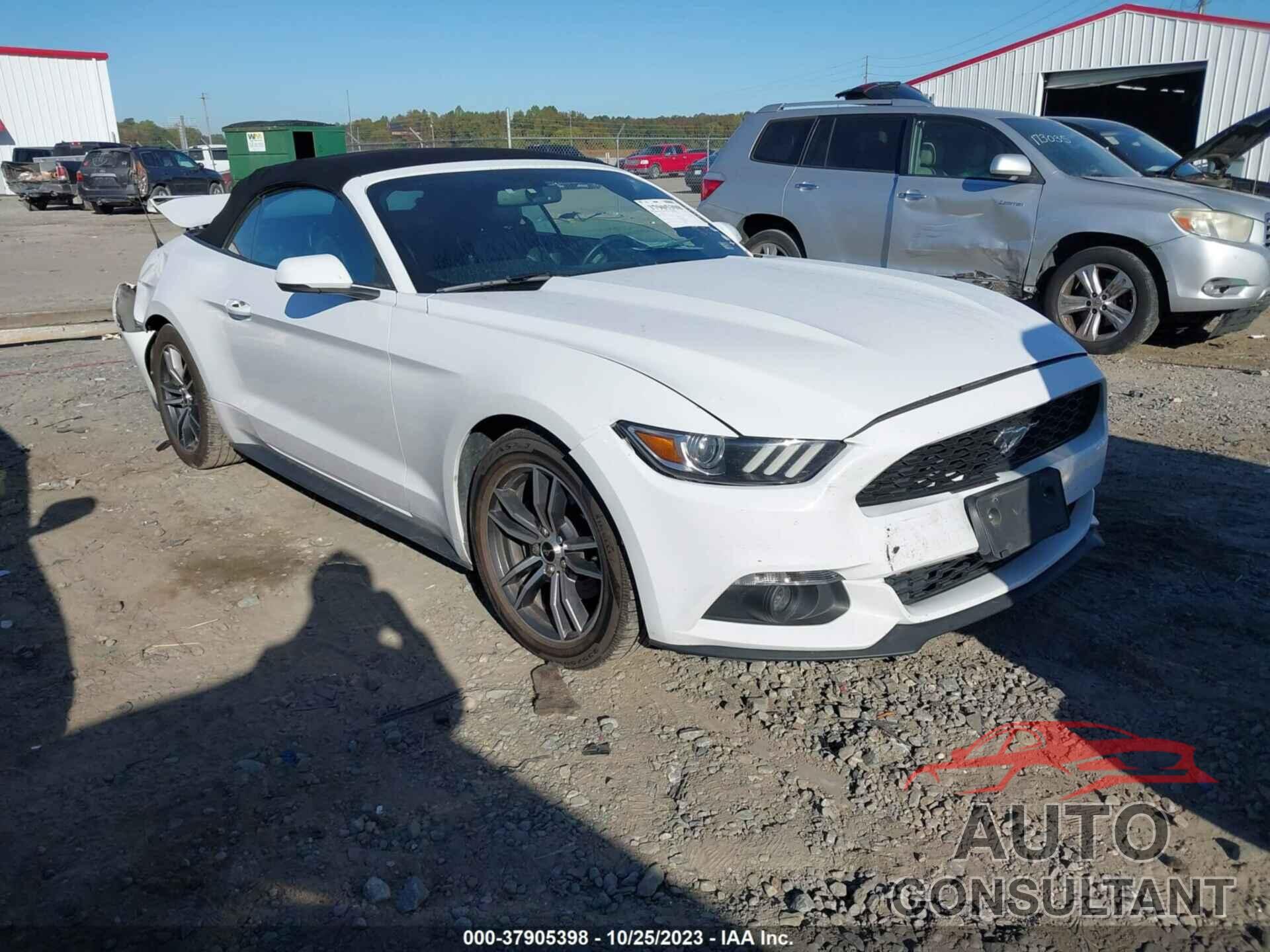 FORD MUSTANG 2017 - 1FATP8UHXH5295474