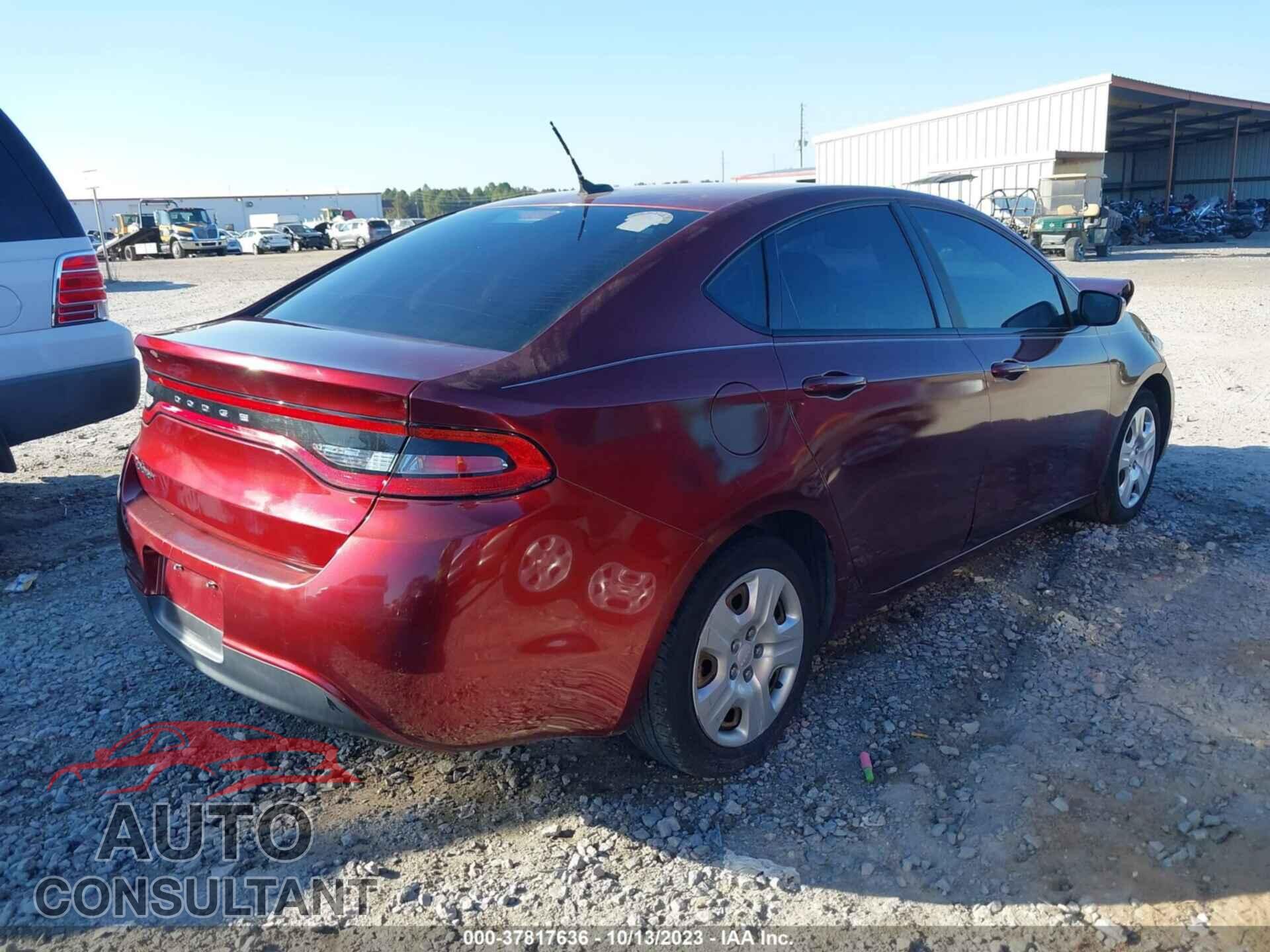 DODGE DART 2015 - 1C3CDFAA8FD302198