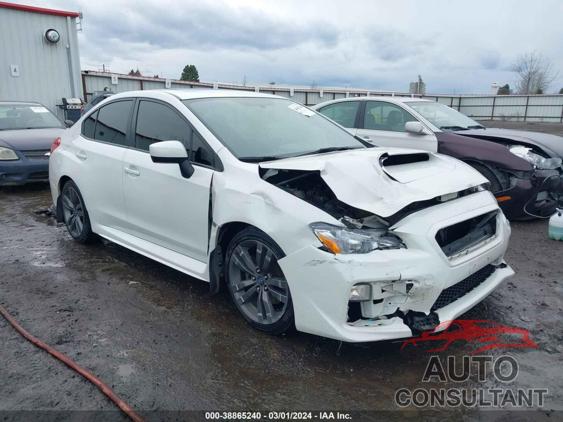 SUBARU WRX 2016 - JF1VA1E61G8834365