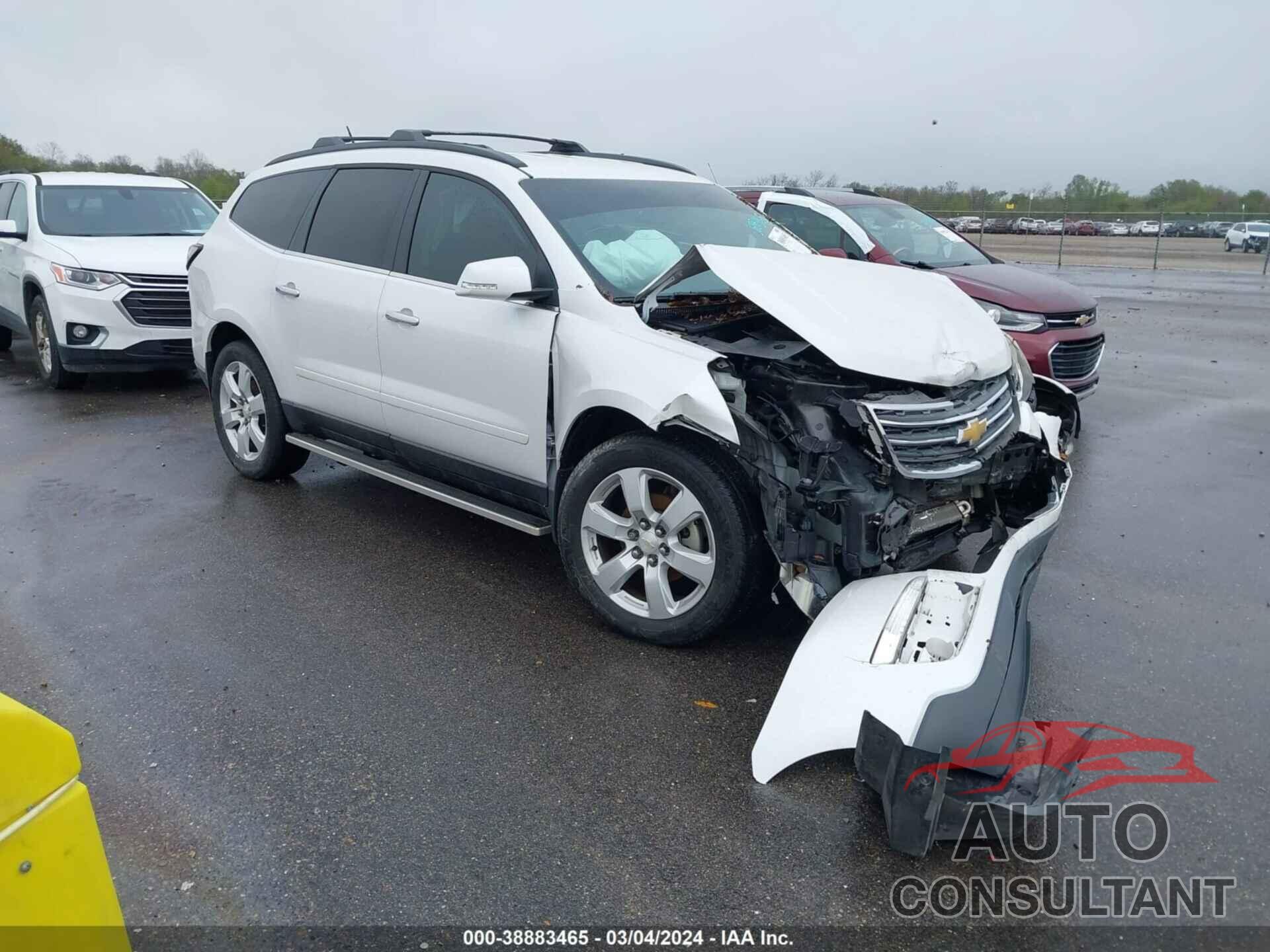 CHEVROLET TRAVERSE 2016 - 1GNKRGKD6GJ144672