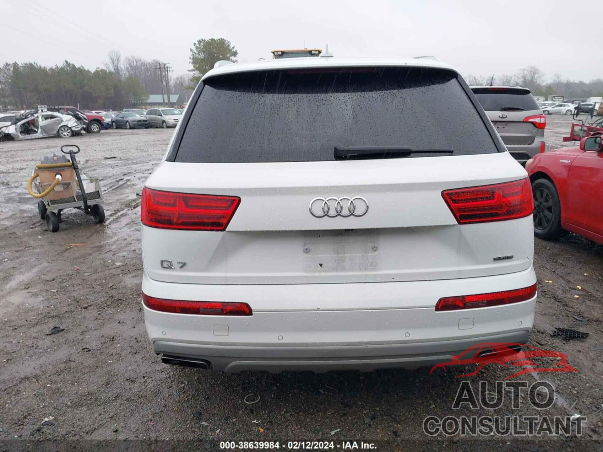 AUDI Q7 2017 - WA1LHAF77HD036167