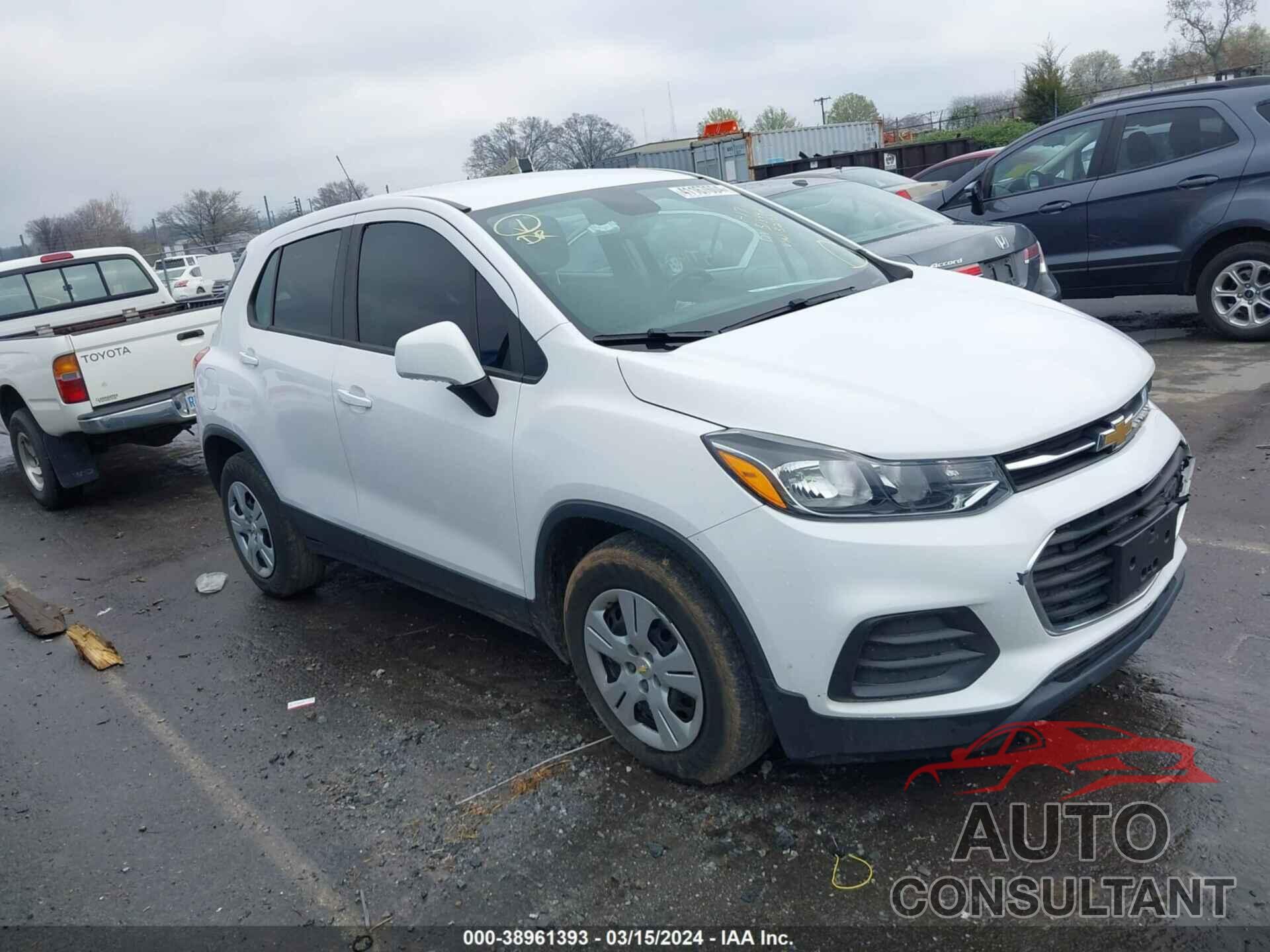 CHEVROLET TRAX 2019 - 3GNCJKSB6KL173278