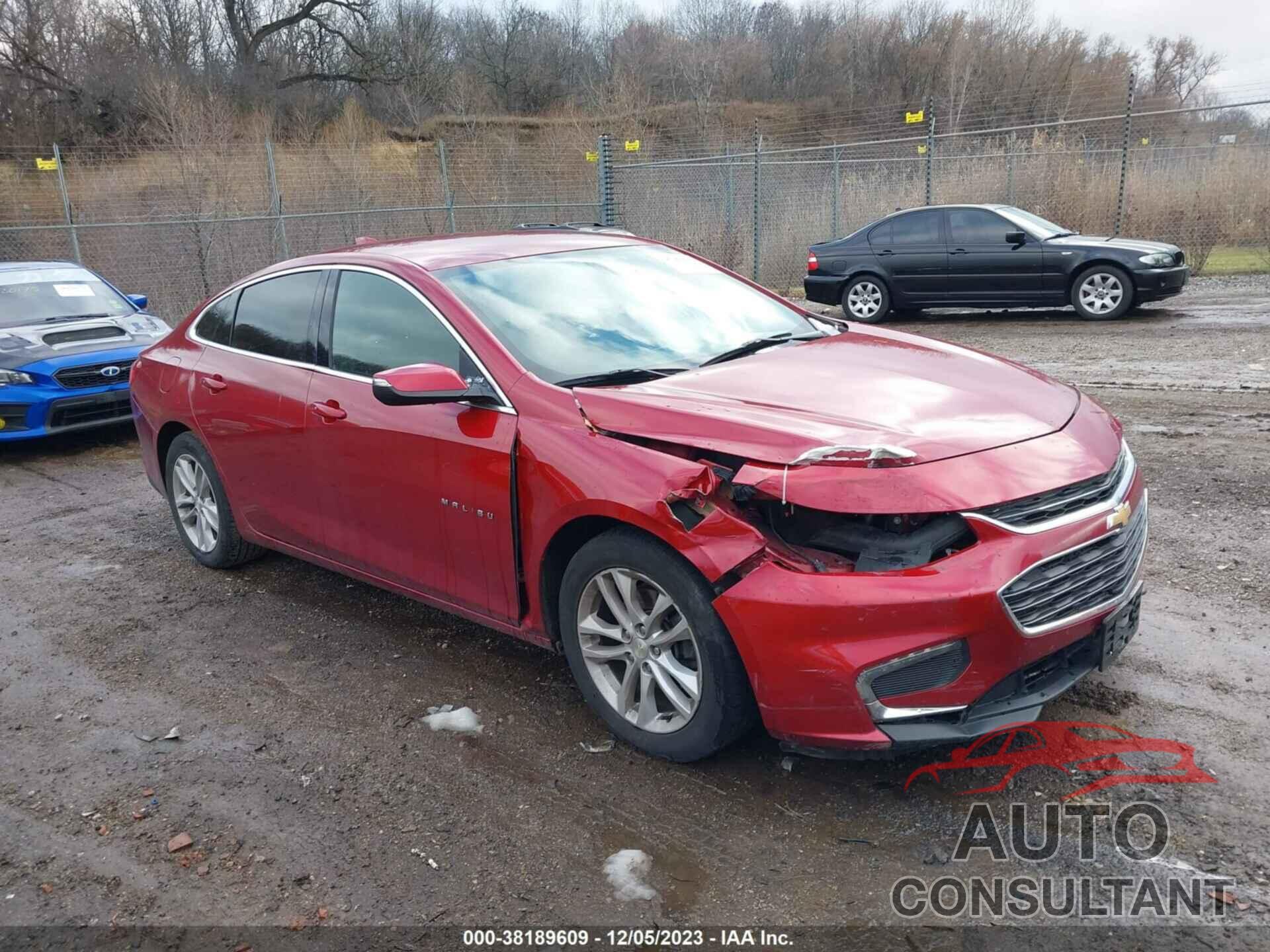 CHEVROLET MALIBU 2016 - 1G1ZE5ST3GF231701