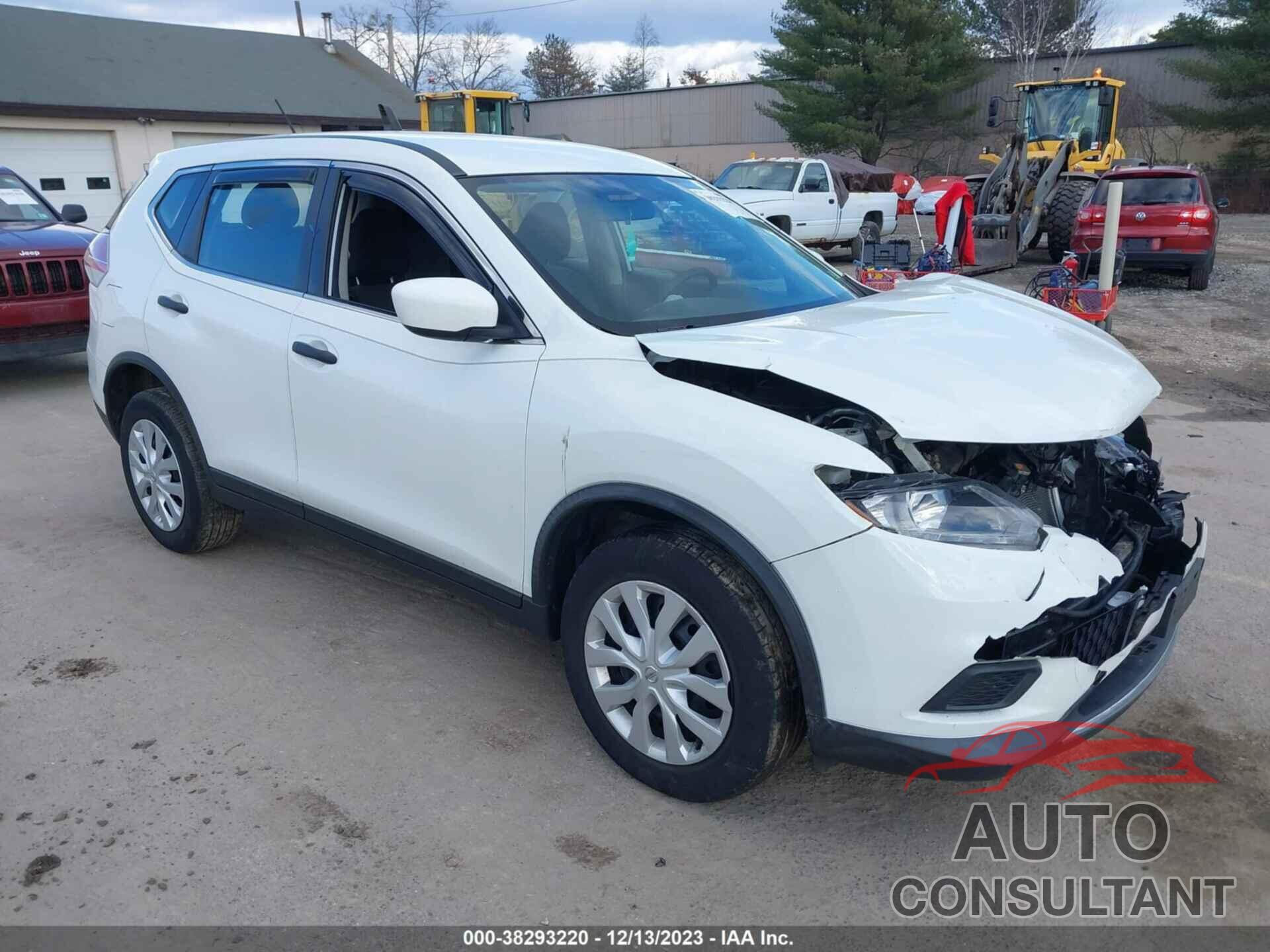 NISSAN ROGUE 2016 - KNMAT2MV0GP731204