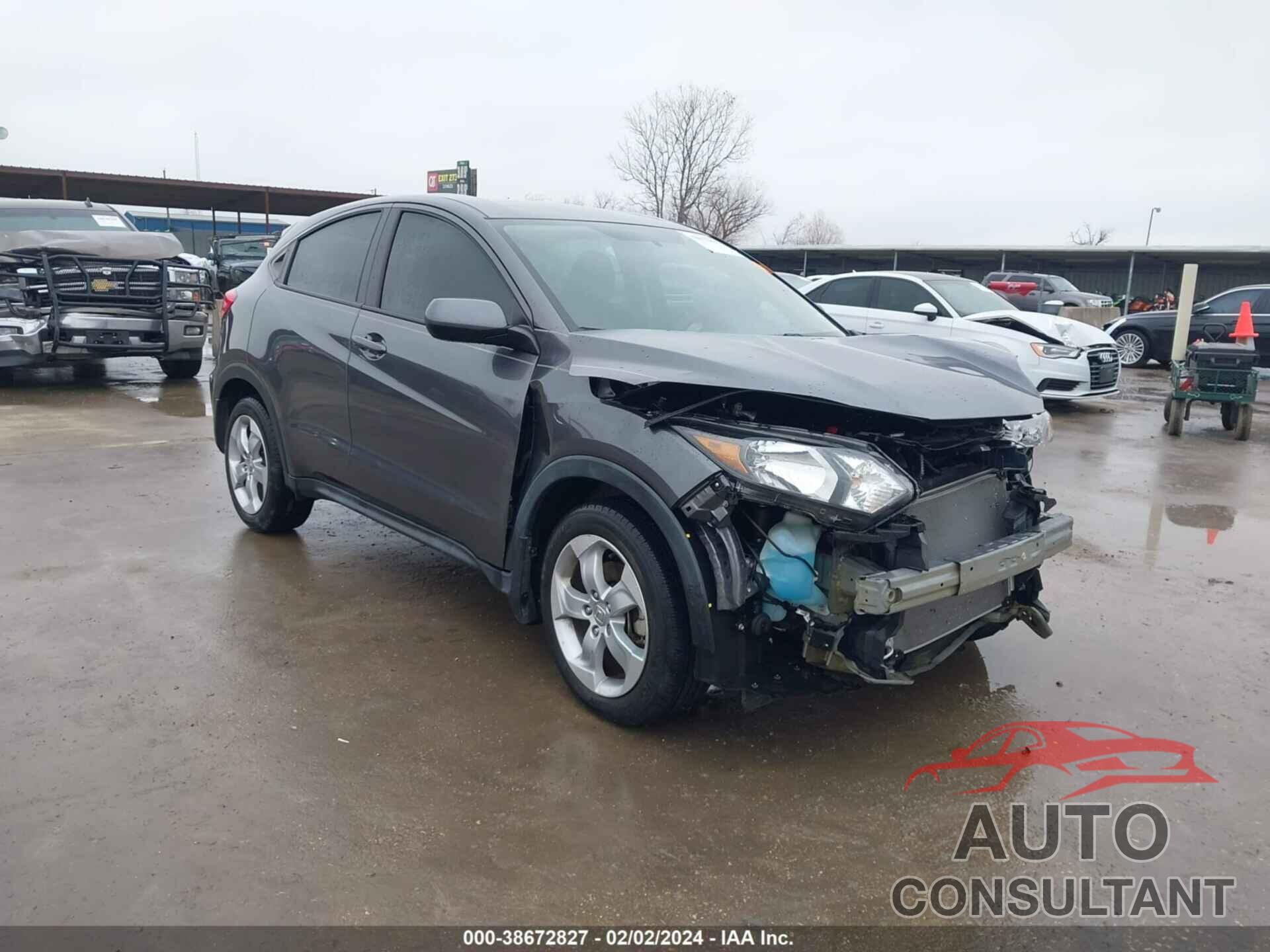 HONDA HR-V 2016 - 3CZRU5H32GM740920