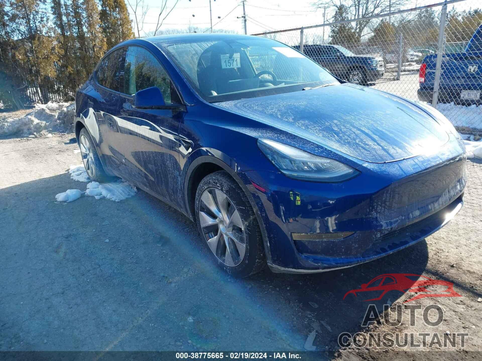 TESLA MODEL Y 2021 - 5YJYGDEE3MF077186