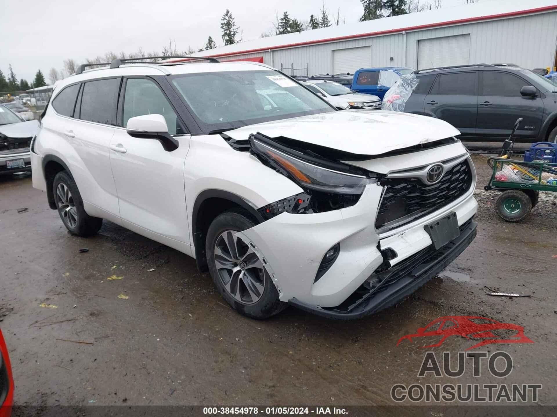 TOYOTA HIGHLANDER 2021 - 5TDHZRBH7MS139903