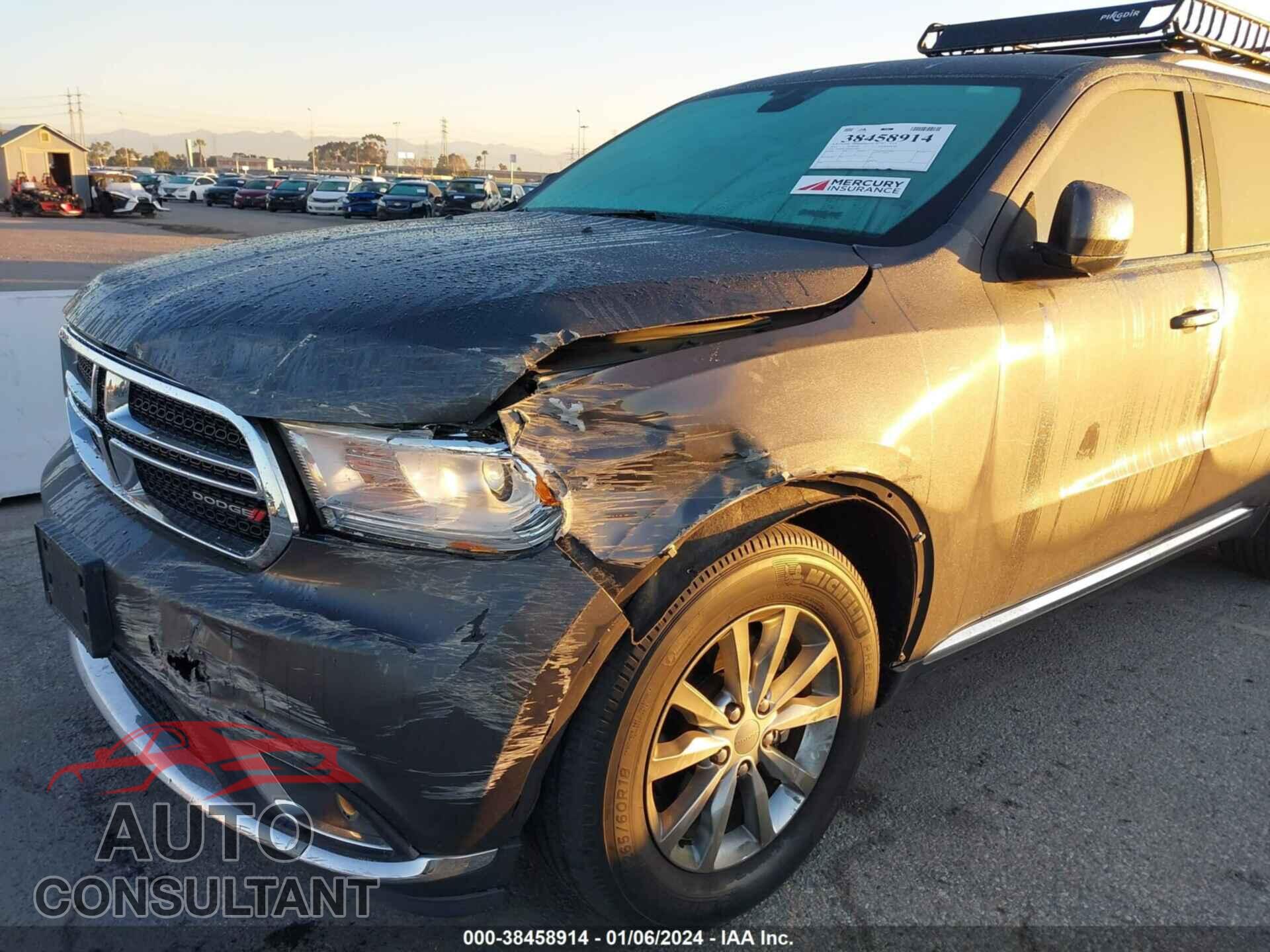DODGE DURANGO 2017 - 1C4RDHAG6HC638639