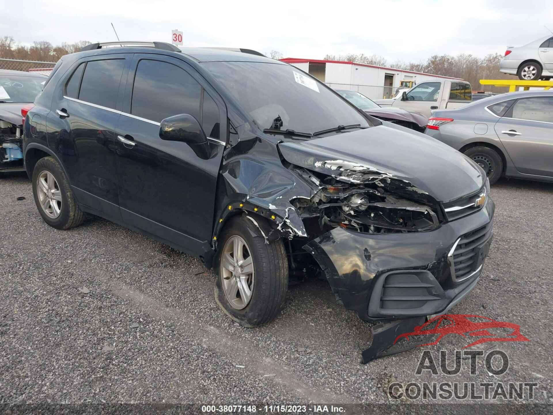 CHEVROLET TRAX 2019 - KL7CJPSB3KB923062