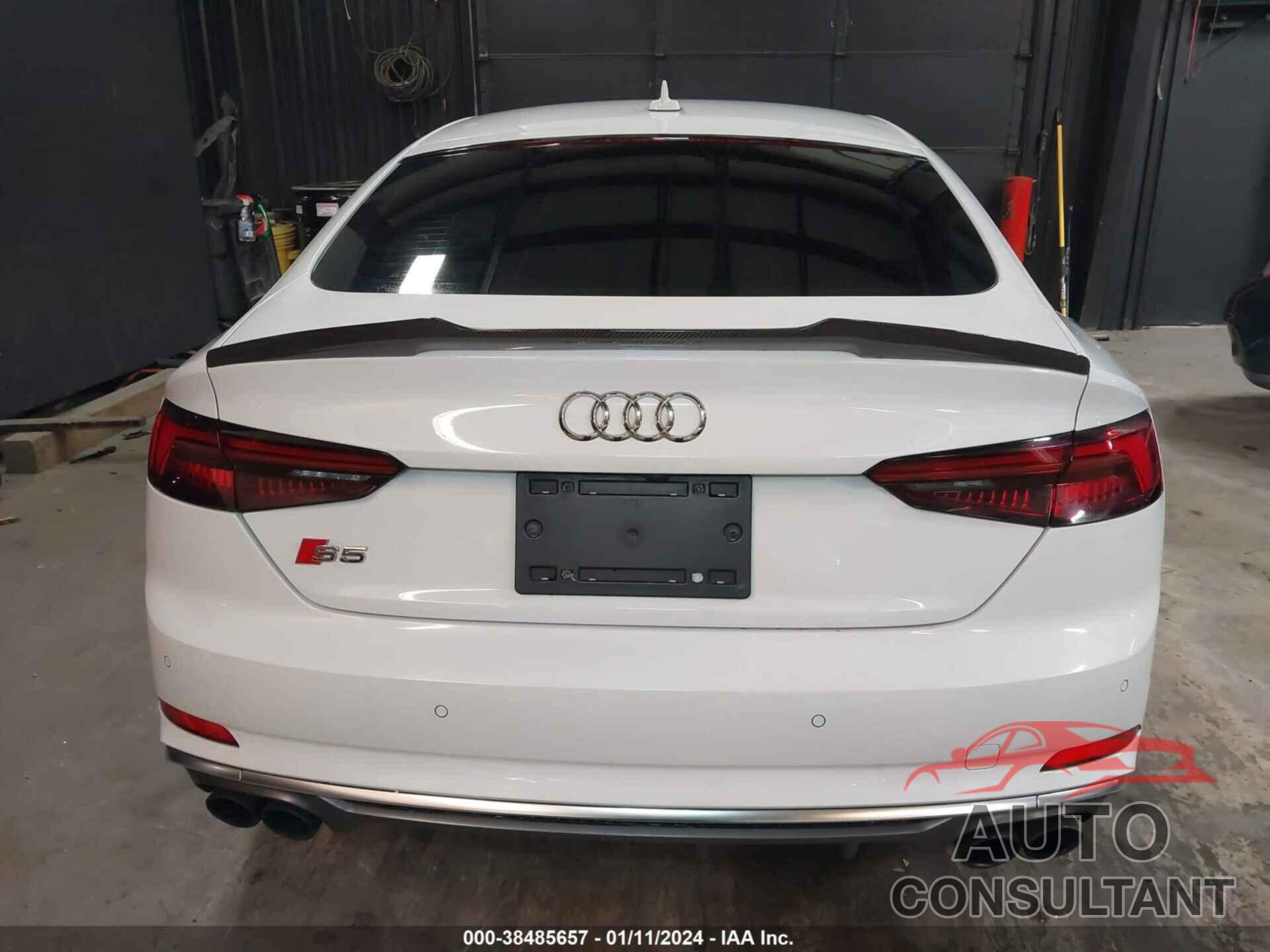 AUDI S5 2018 - WAUC4CF5XJA136599