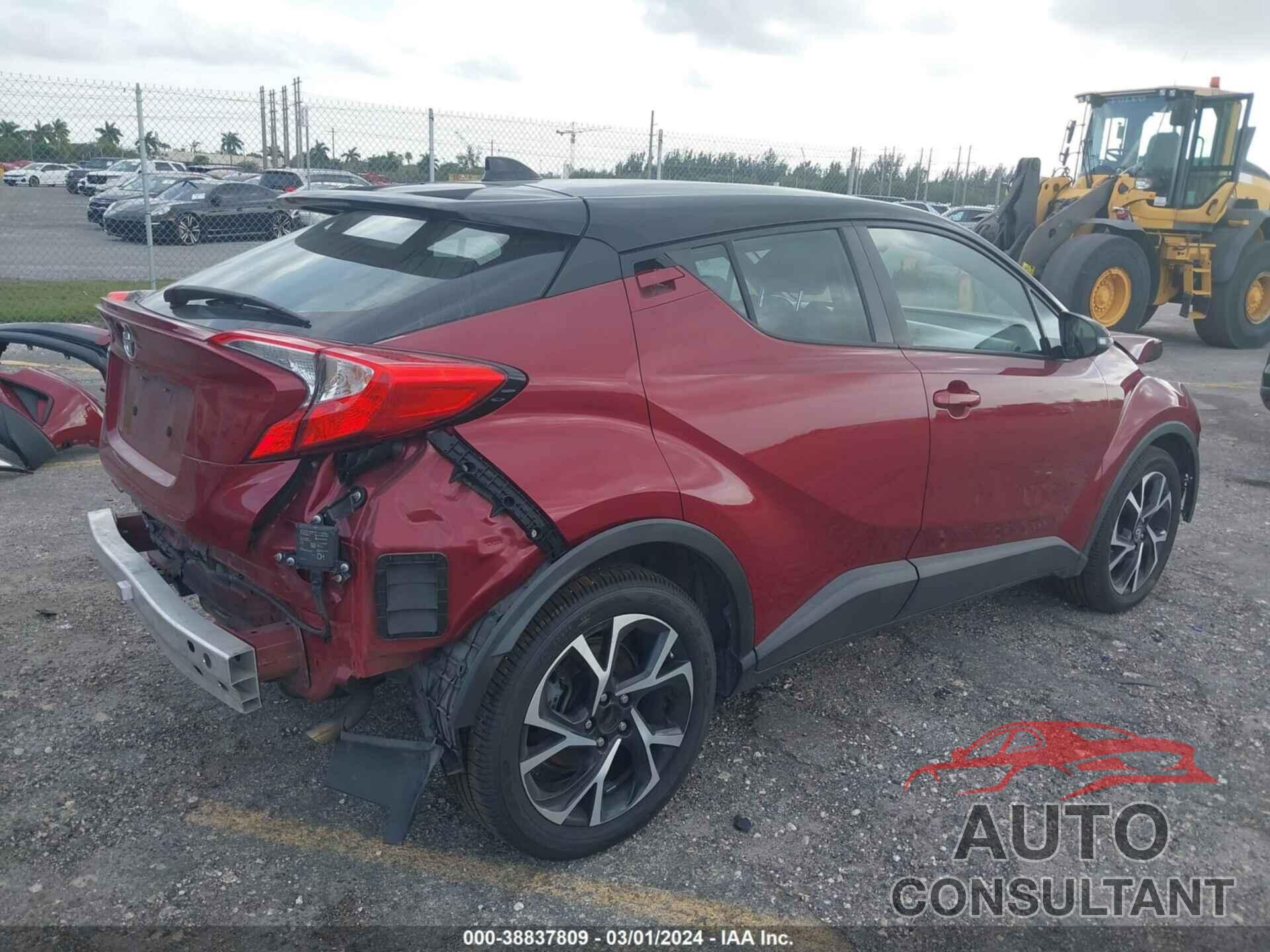 TOYOTA C-HR 2019 - NMTKHMBX3KR085188