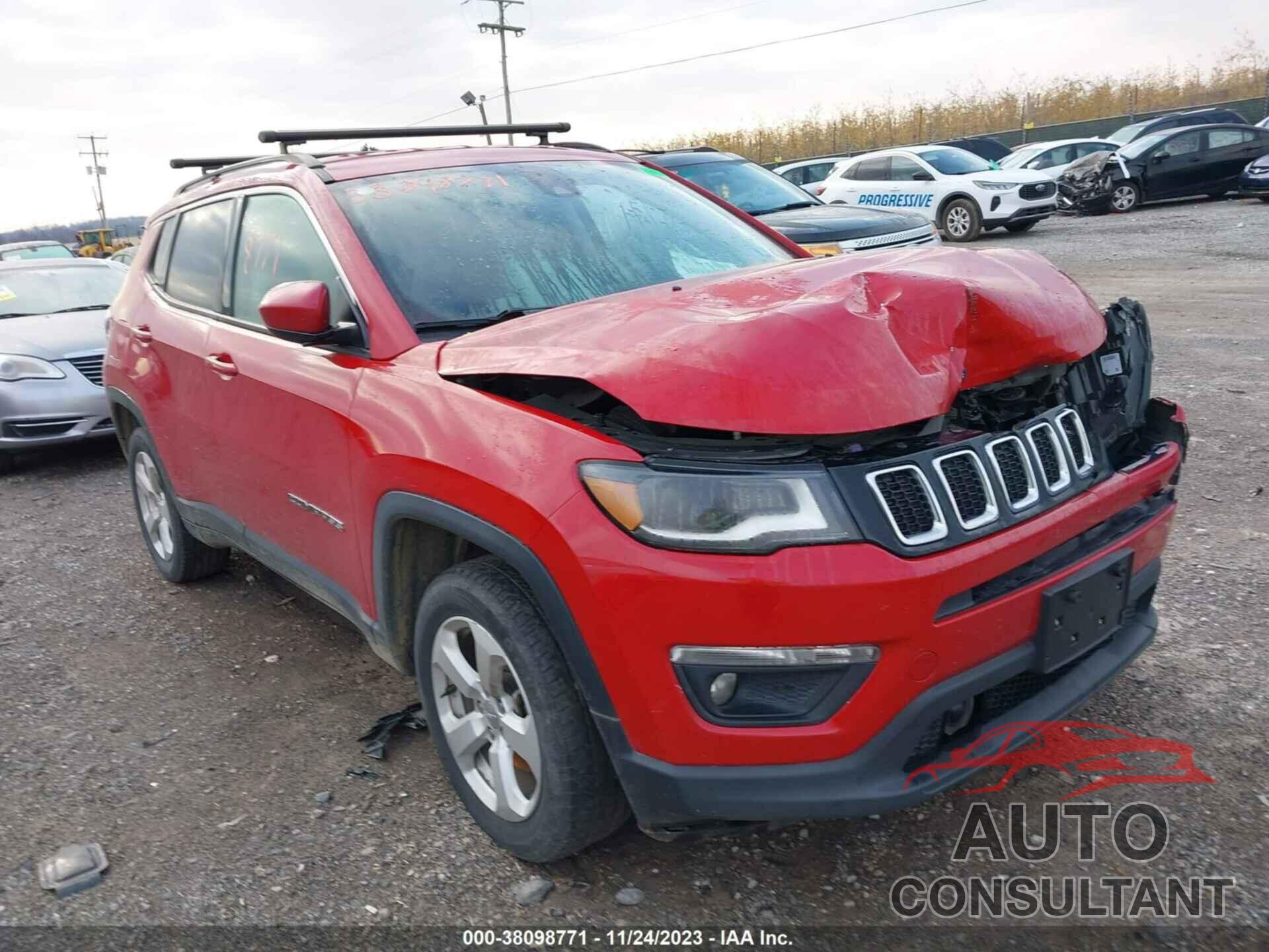 JEEP COMPASS 2018 - 3C4NJDBBXJT393843