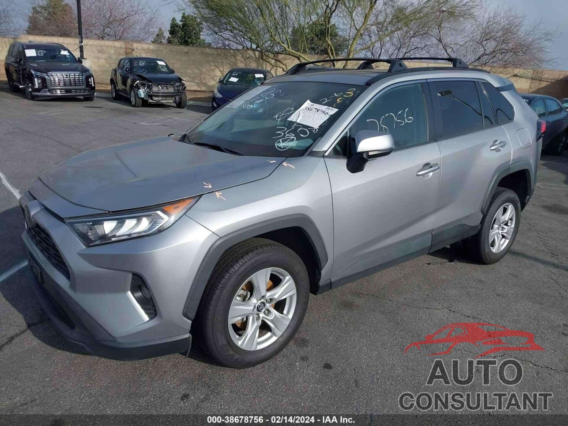 TOYOTA RAV4 2020 - 2T3W1RFV9LW072717