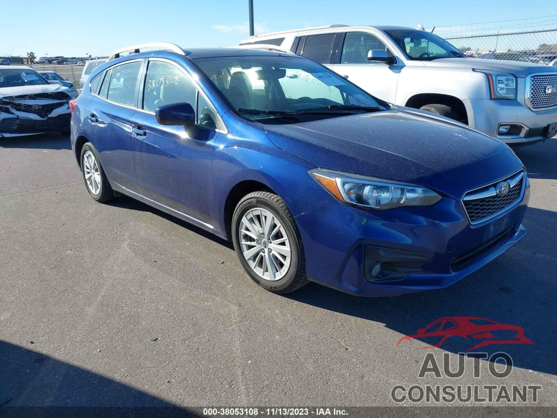 SUBARU IMPREZA 2017 - 4S3GTAD64H3751395