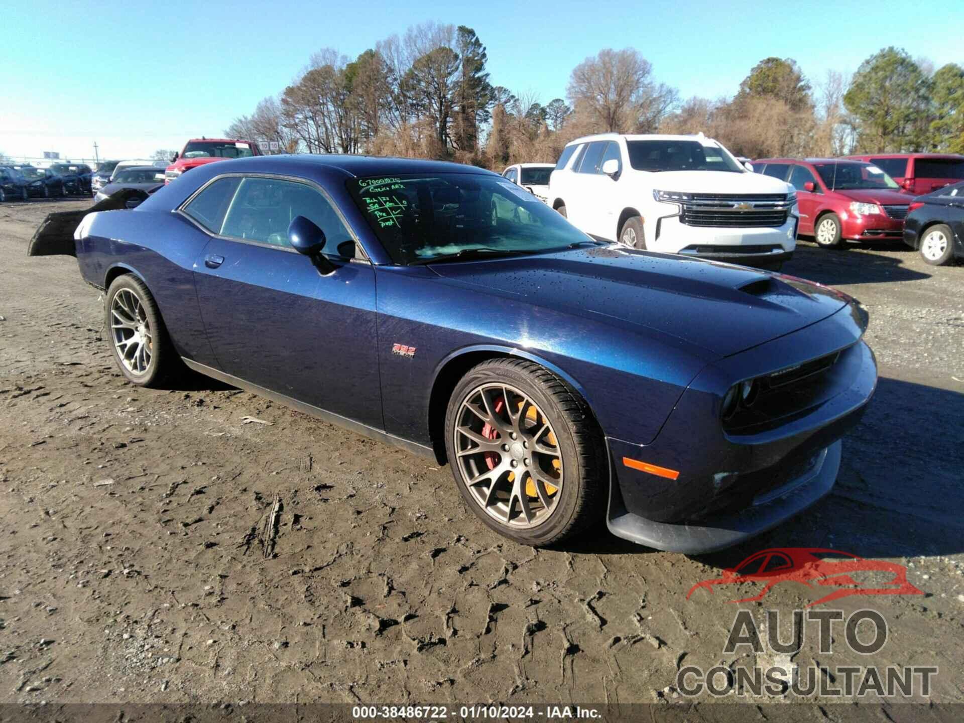 DODGE CHALLENGER 2016 - 2C3CDZDJ7GH217127