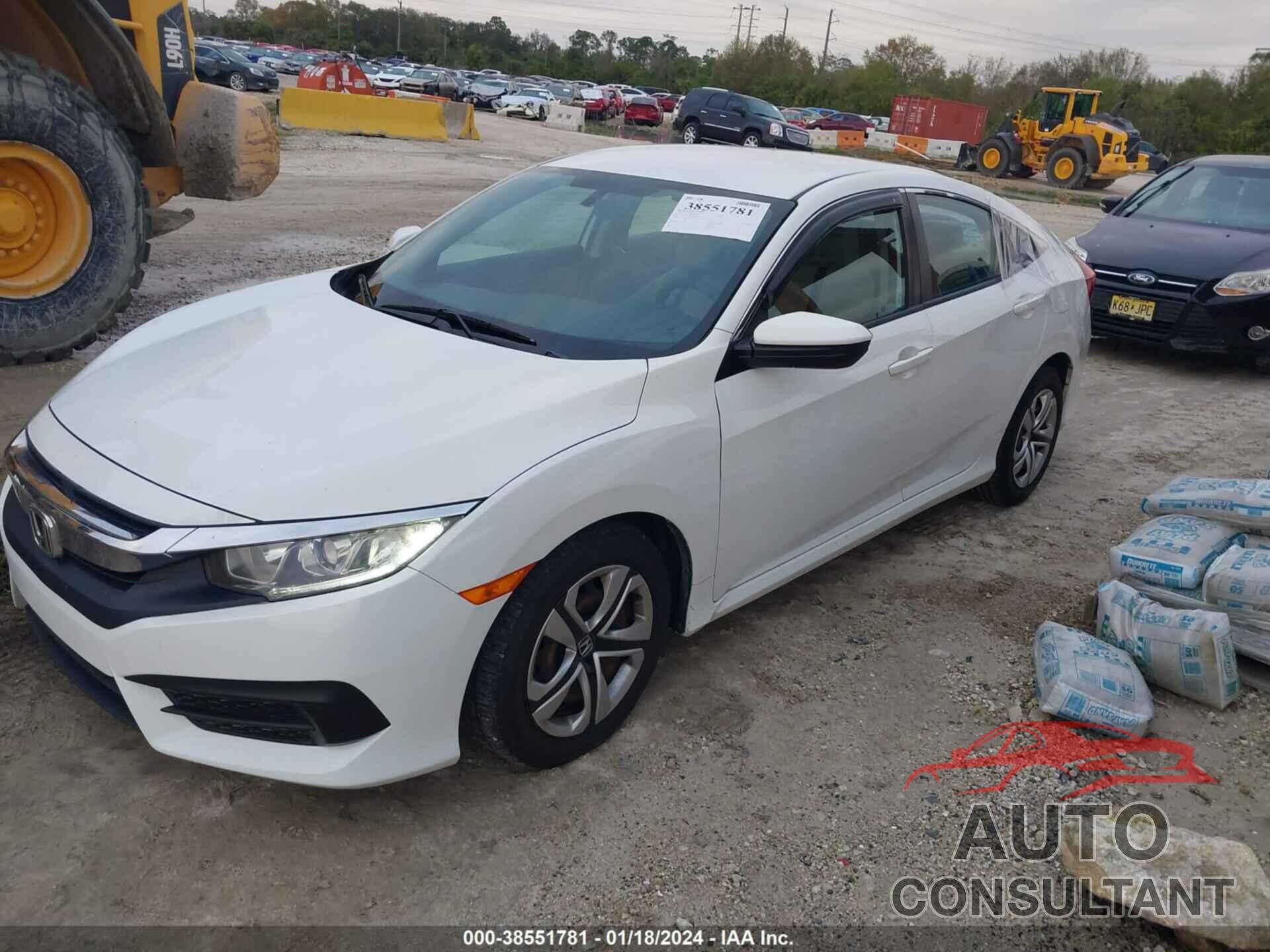 HONDA CIVIC 2018 - 2HGFC2F59JH601616