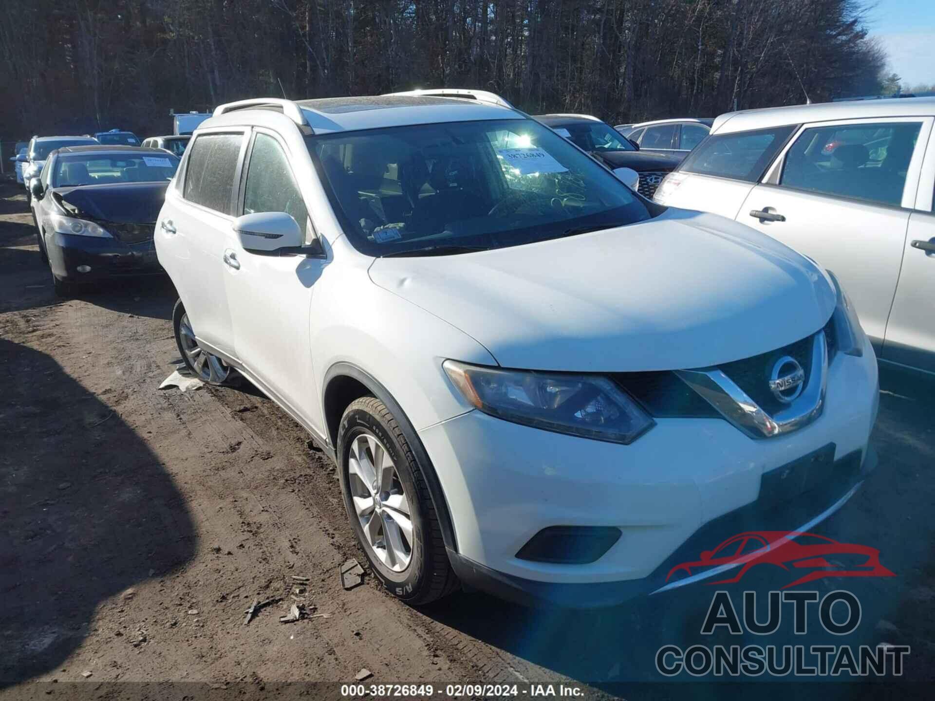 NISSAN ROGUE 2016 - 5N1AT2MV0GC811976