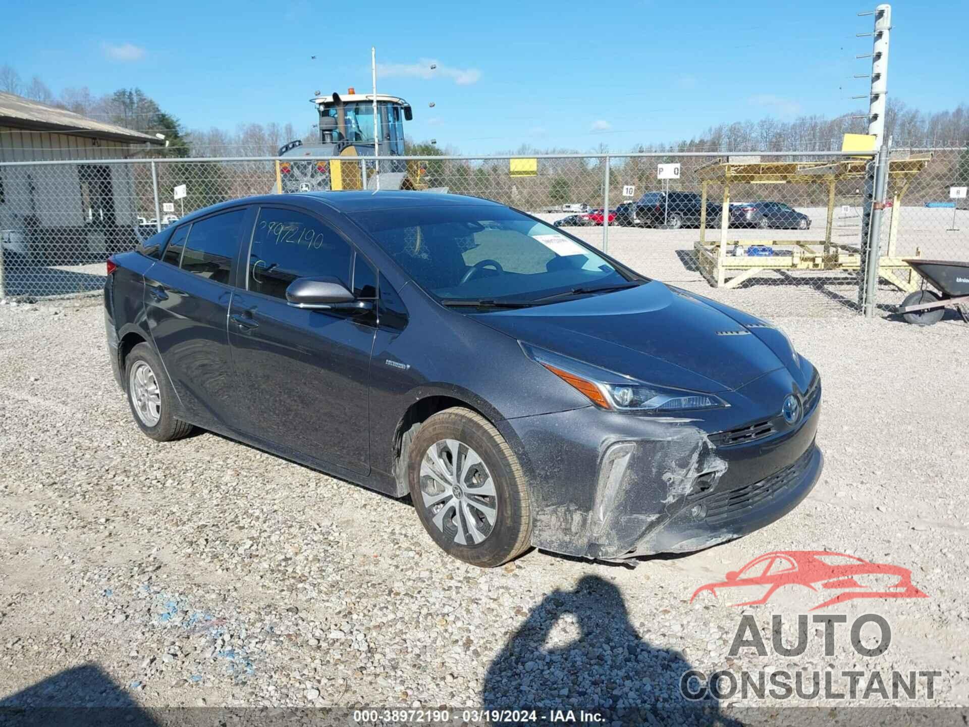 TOYOTA PRIUS 2019 - JTDL9RFU8K3003988