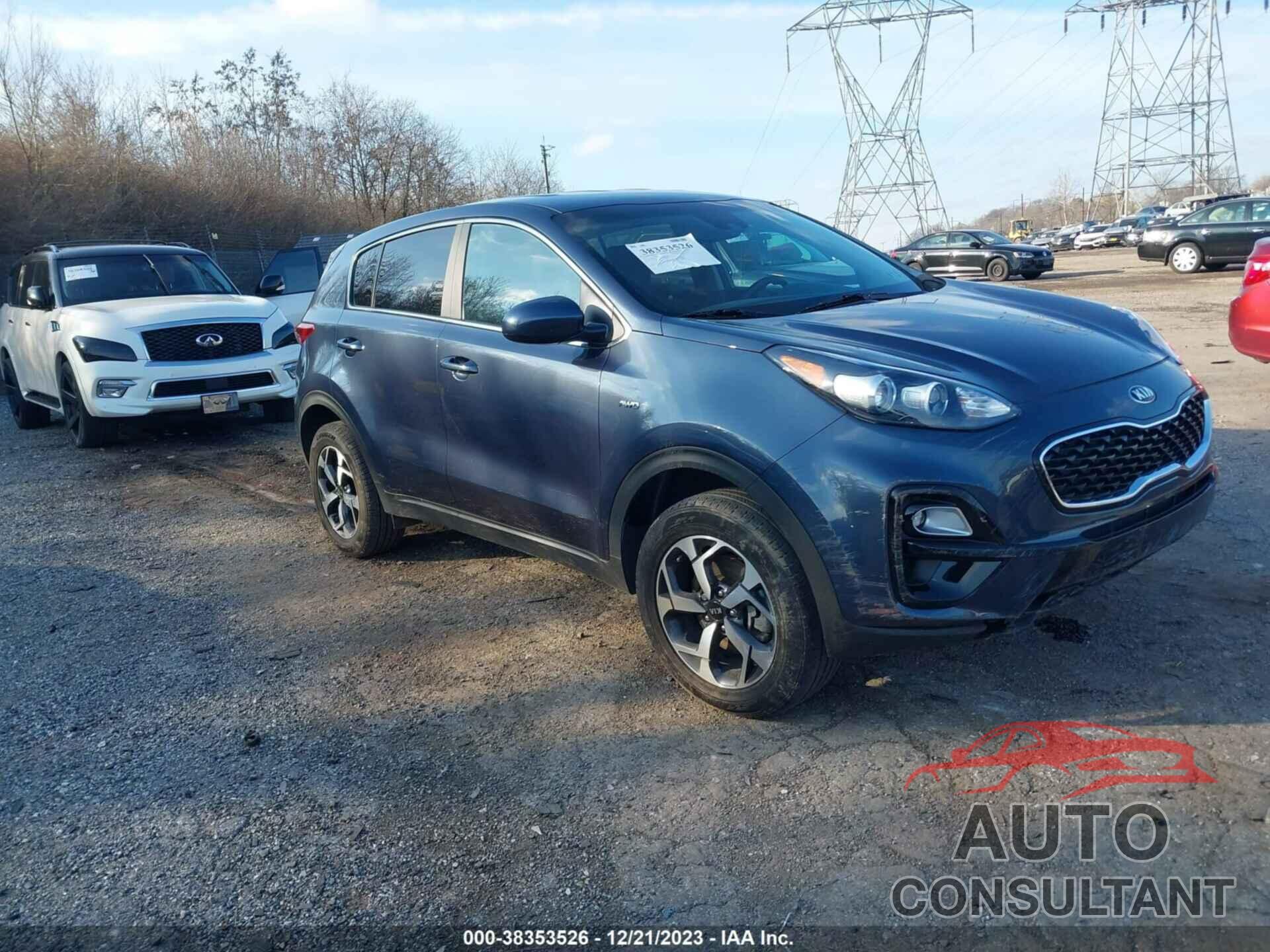 KIA SPORTAGE 2022 - KNDPMCAC7N7954126