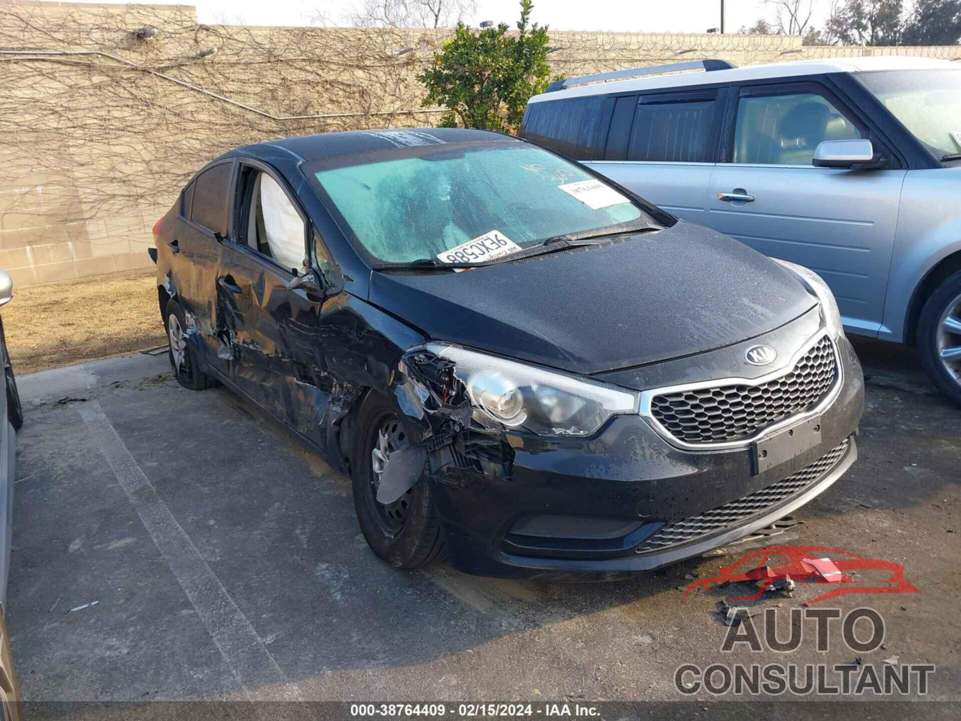 KIA FORTE 2016 - KNAFX4A62G5499765