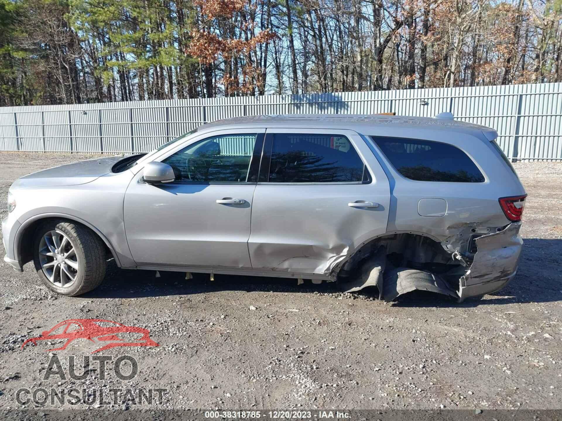 DODGE DURANGO 2018 - 1C4RDJDG7JC345521