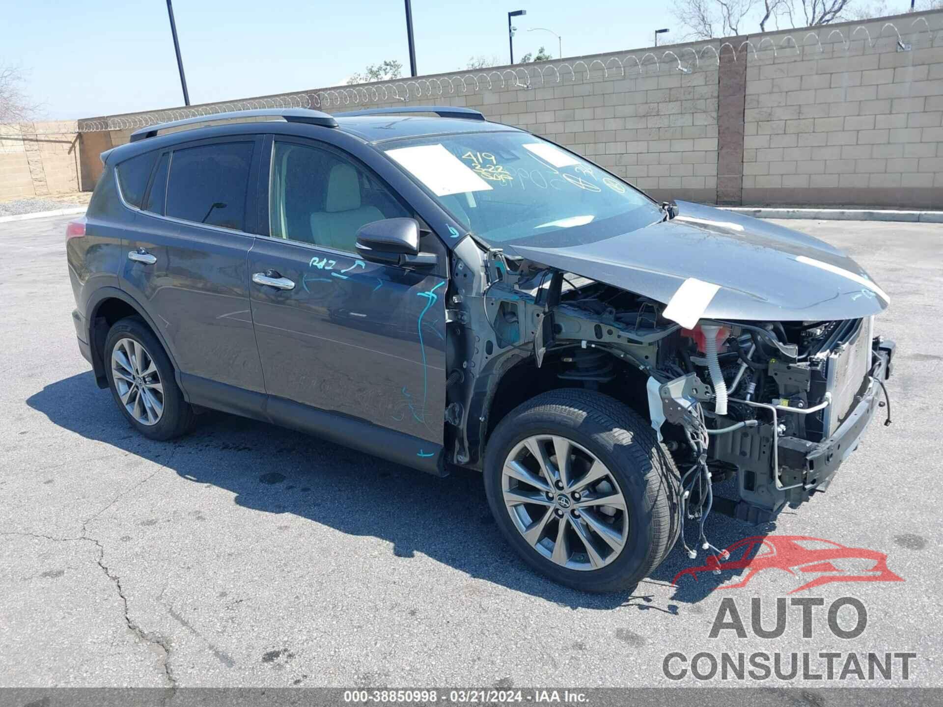 TOYOTA RAV4 2017 - JTMYFREV6HD097333