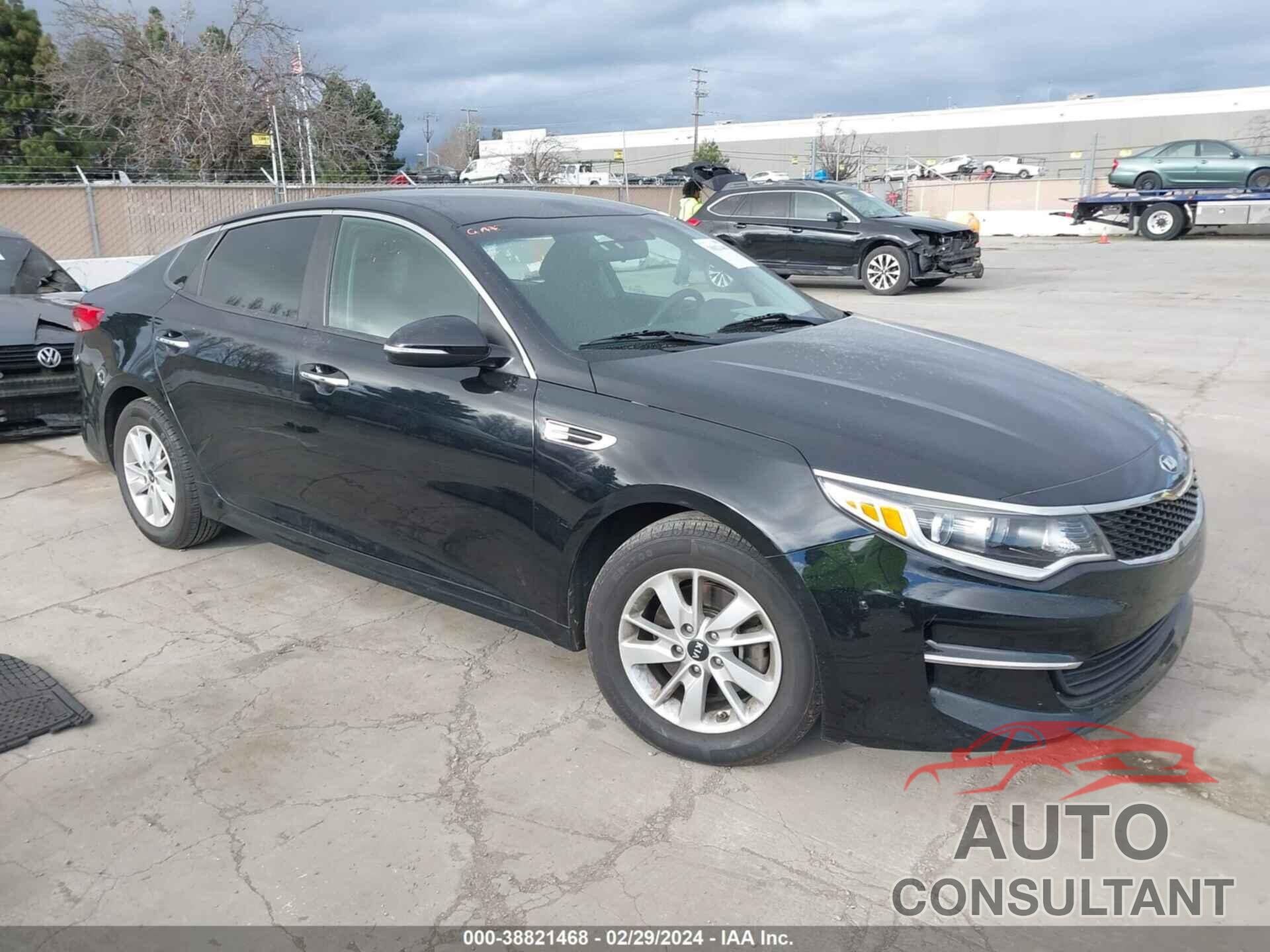 KIA OPTIMA 2016 - 5XXGT4L36GG105640