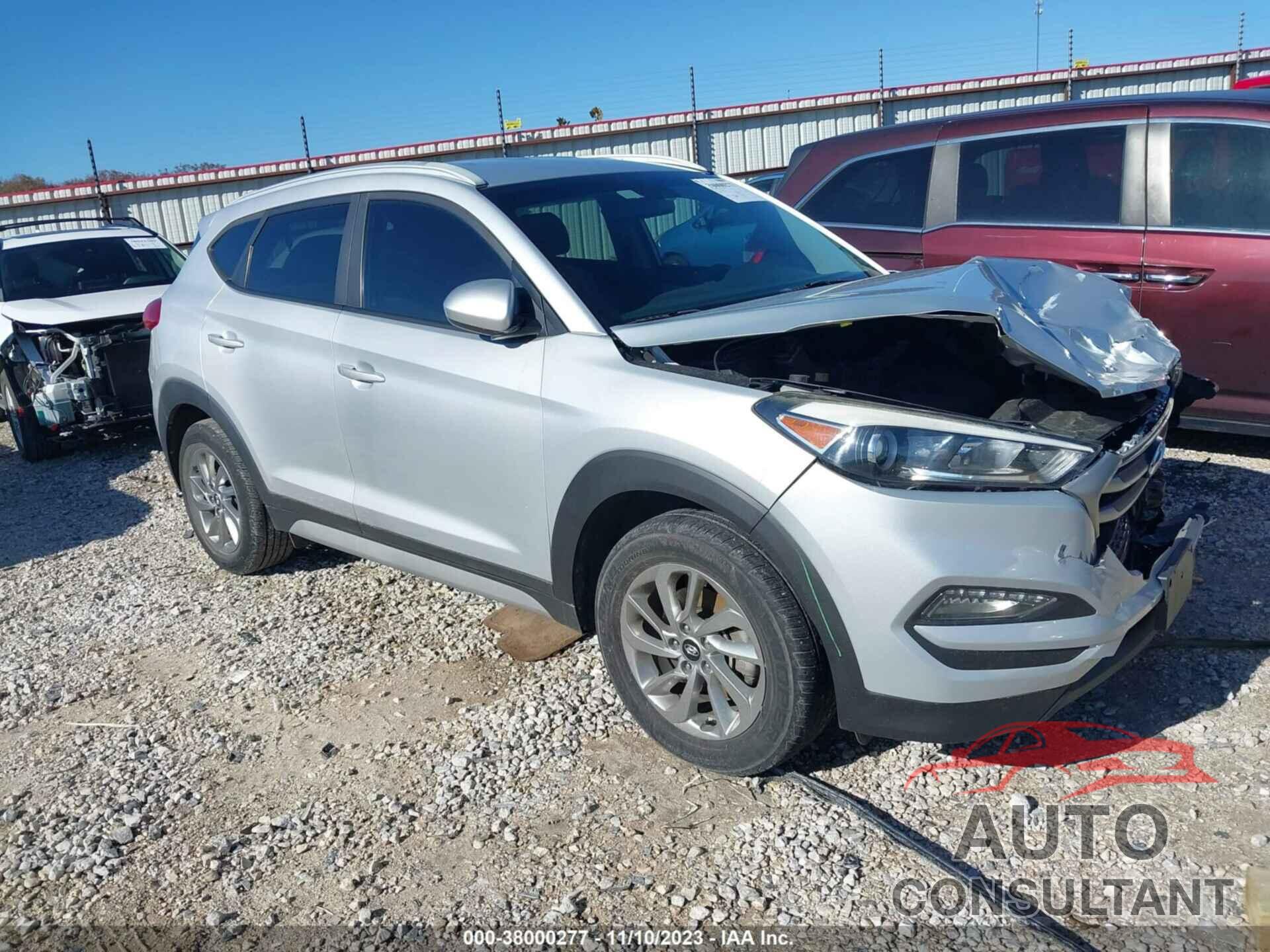 HYUNDAI TUCSON 2018 - KM8J3CA44JU627739