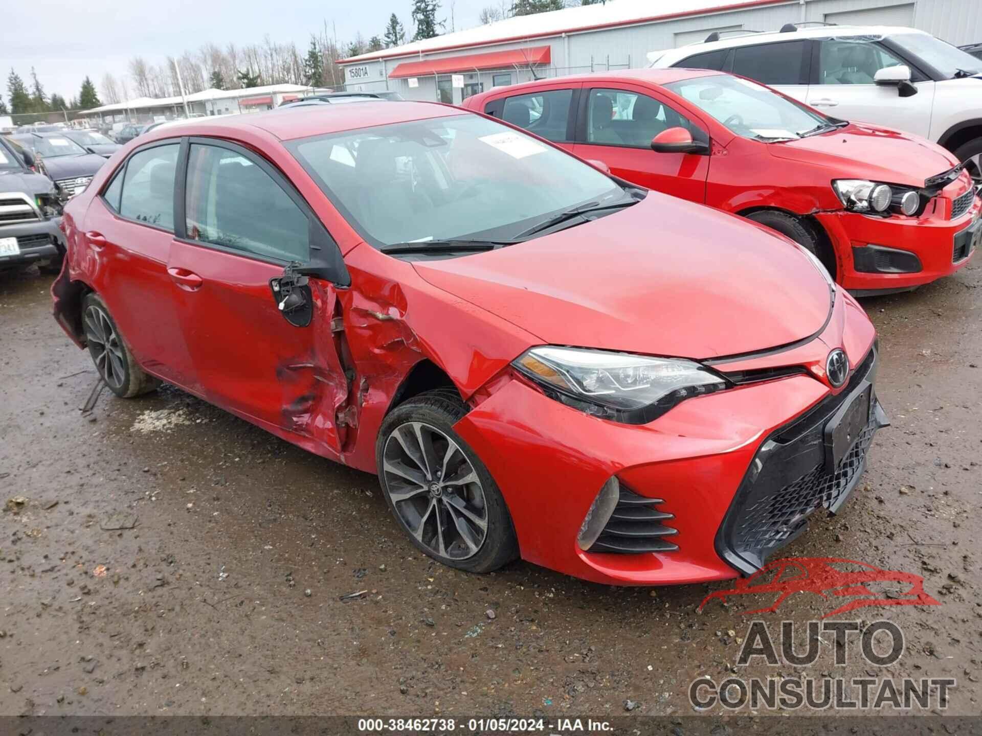 TOYOTA COROLLA 2017 - 5YFBURHE5HP722776