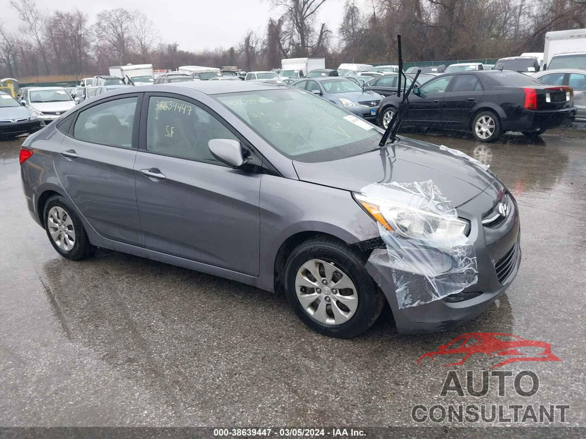 HYUNDAI ACCENT 2016 - KMHCT4AE8GU118611