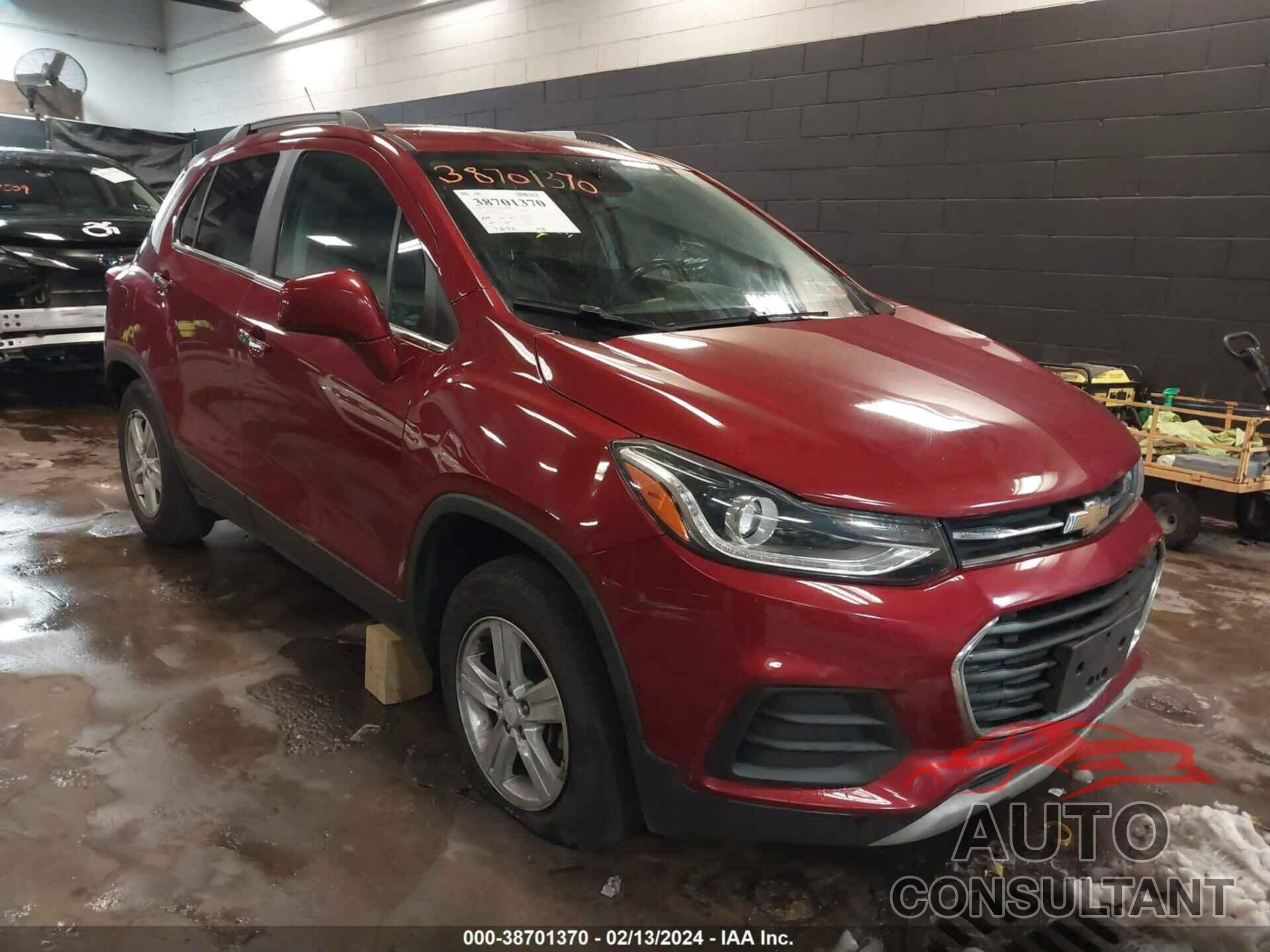 CHEVROLET TRAX 2020 - 3GNCJPSB8LL128910