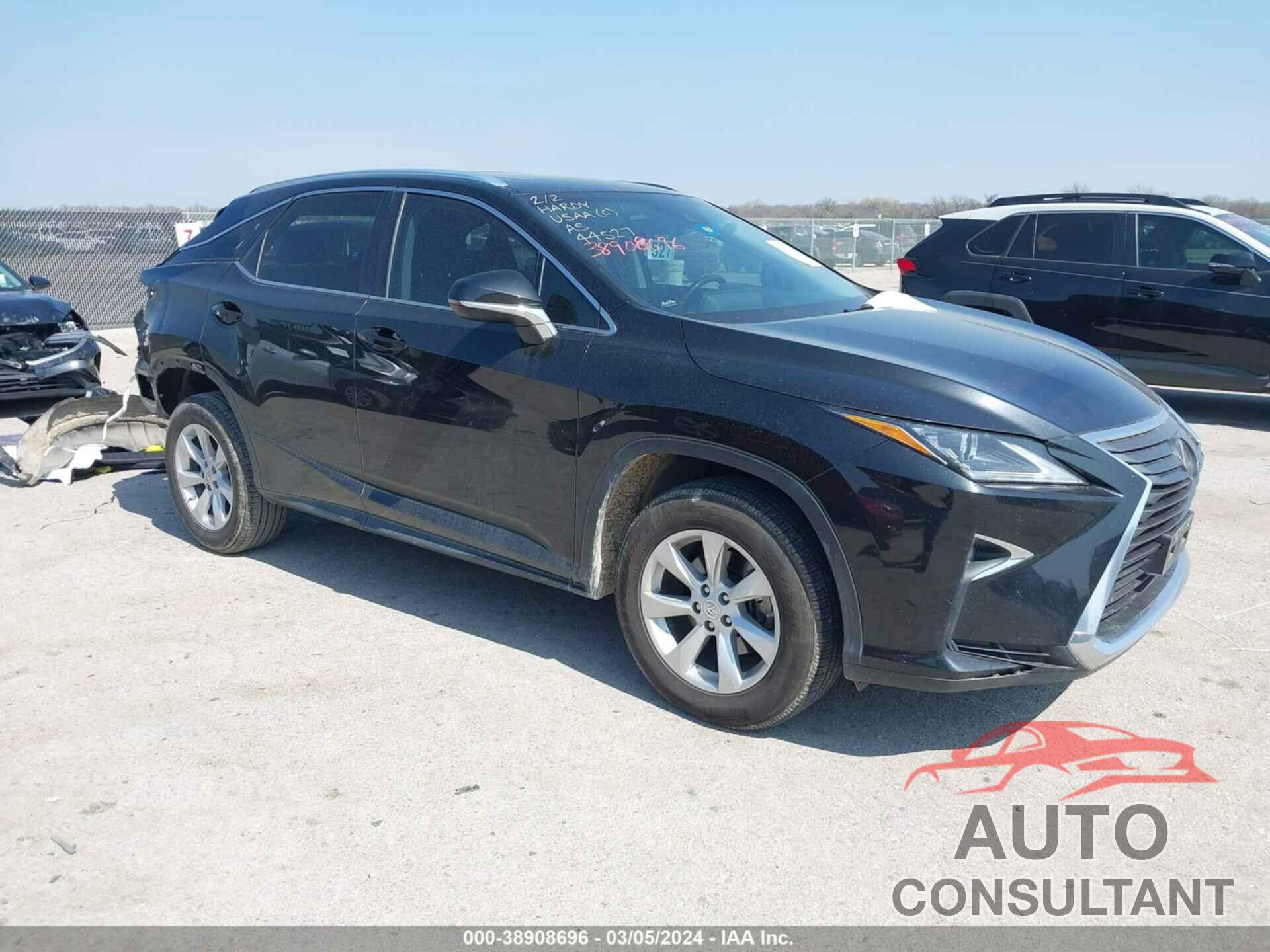 LEXUS RX 350 2016 - 2T2ZZMCA5GC006932