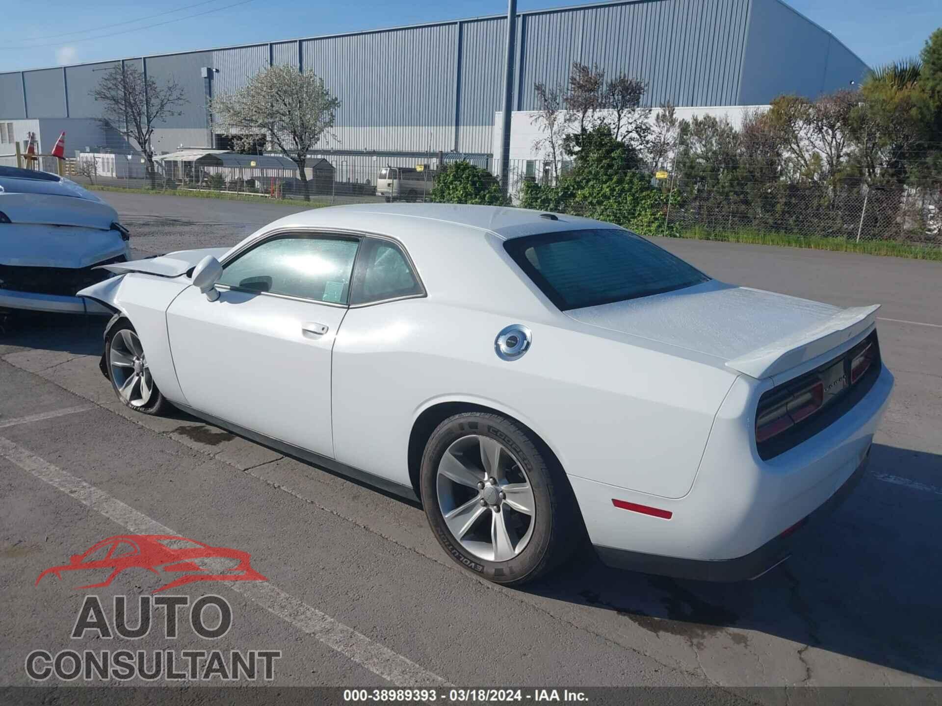 DODGE CHALLENGER 2019 - 2C3CDZAG4KH723399