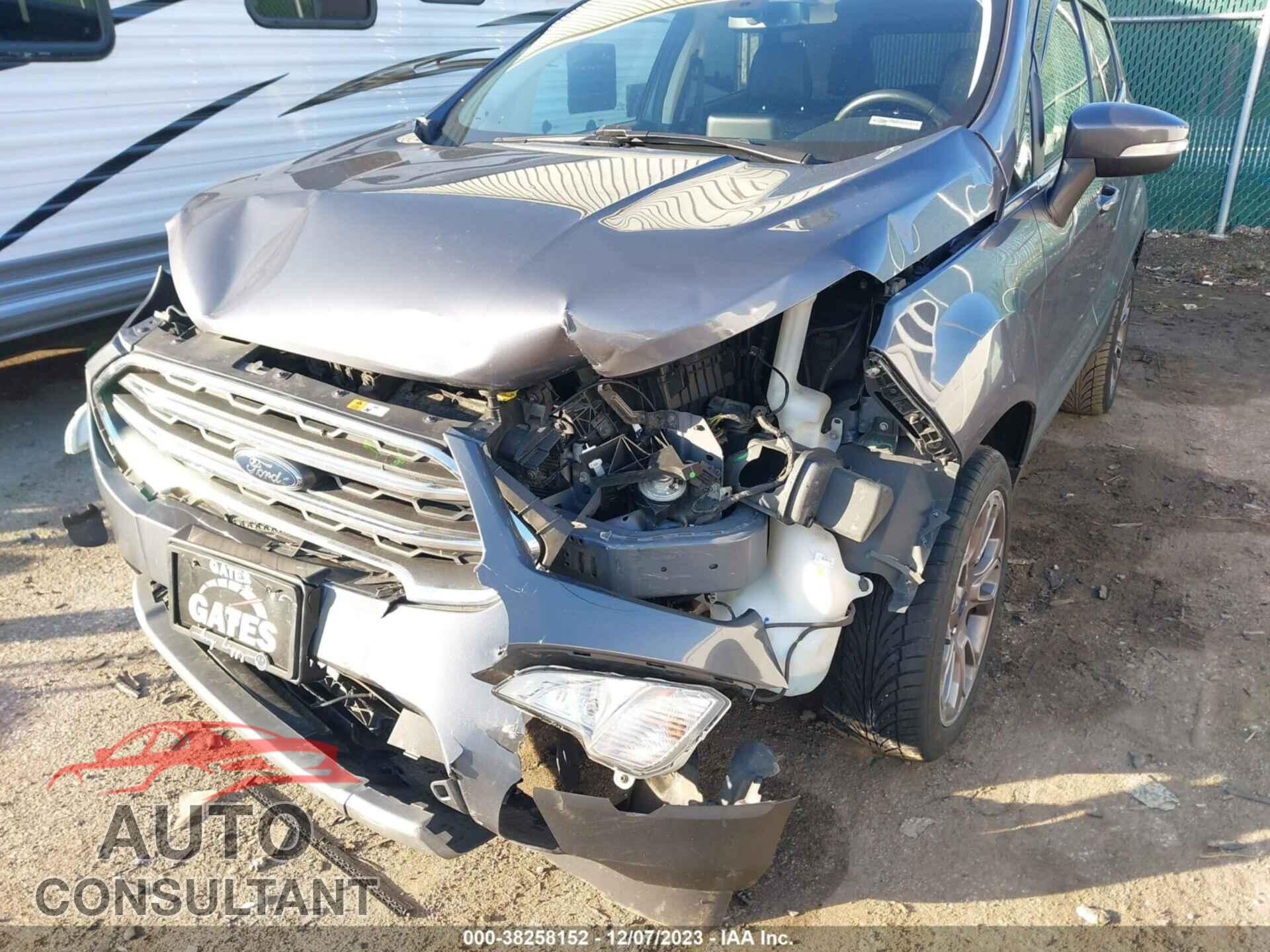 FORD ECOSPORT 2020 - MAJ6S3KL6LC367622
