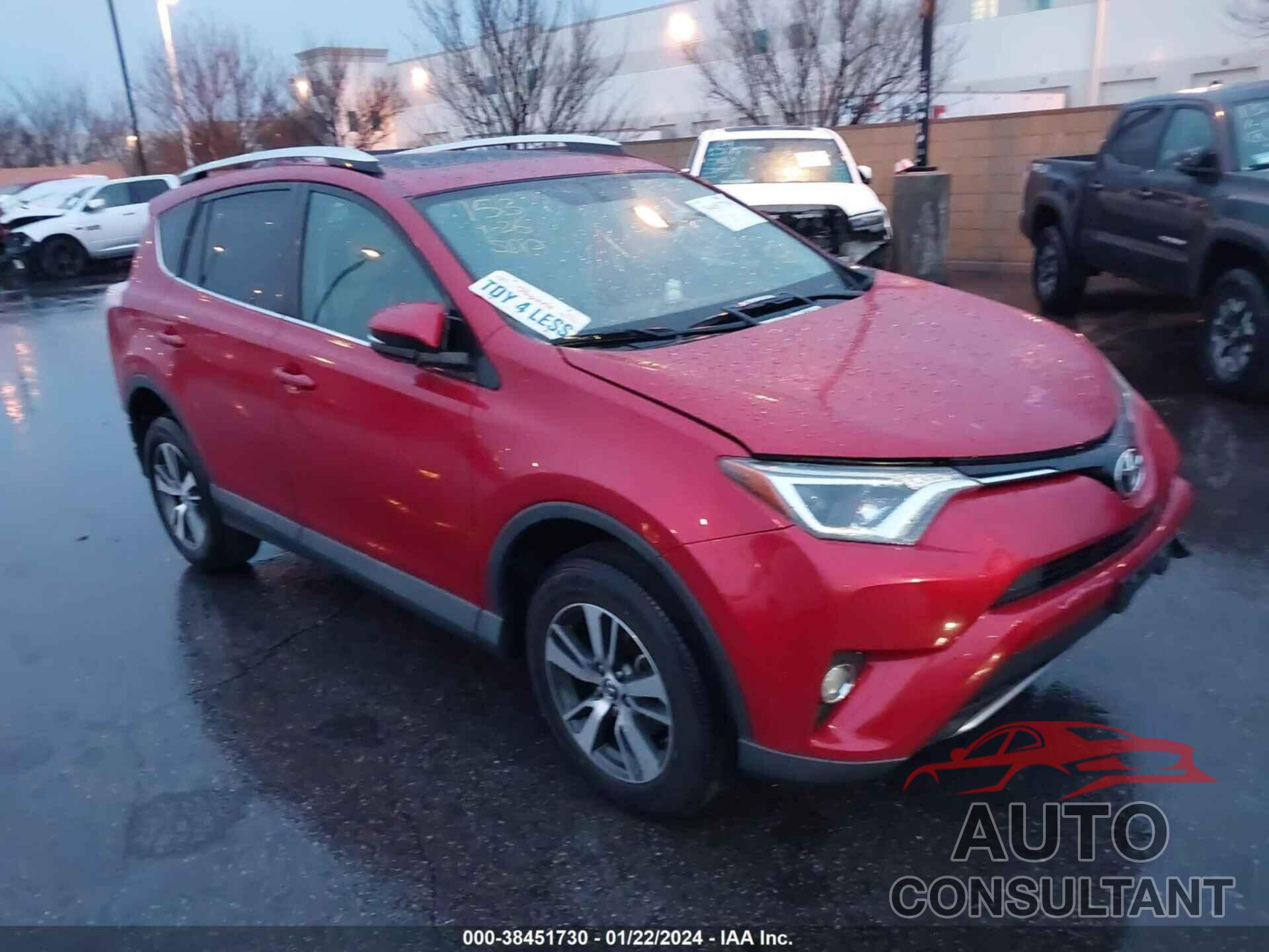 TOYOTA RAV4 2016 - 2T3WFREV2GW256907