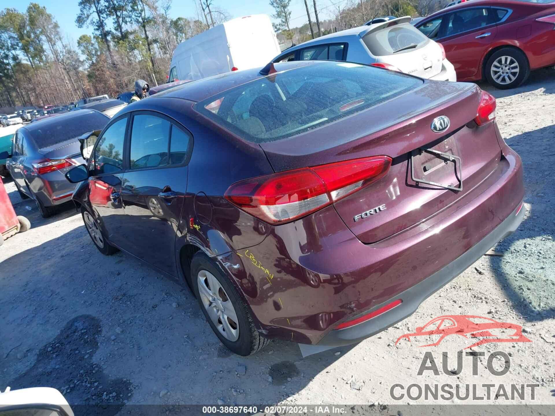 KIA FORTE 2017 - 3KPFK4A71HE016072