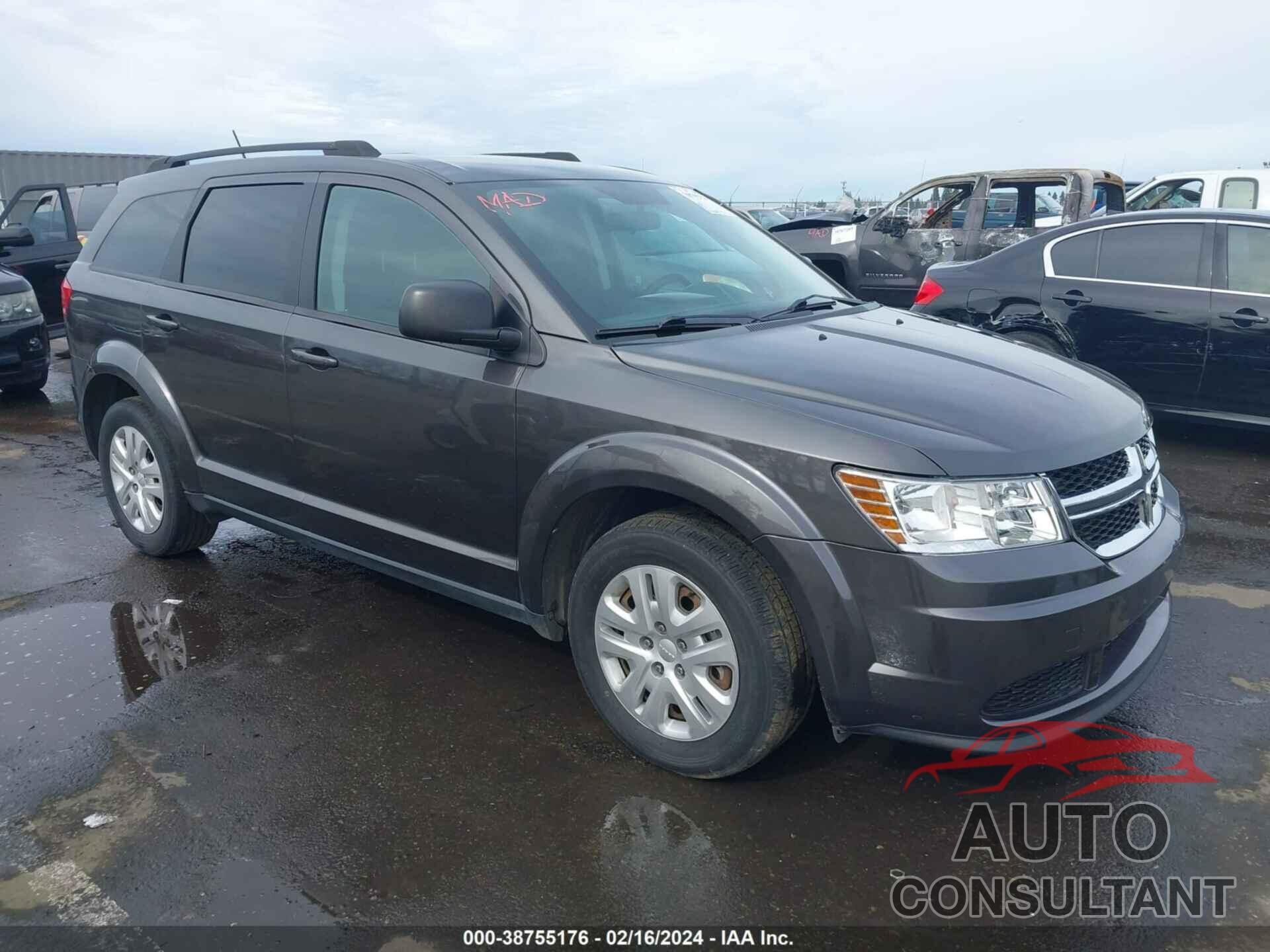 DODGE JOURNEY 2018 - 3C4PDCAB5JT273329